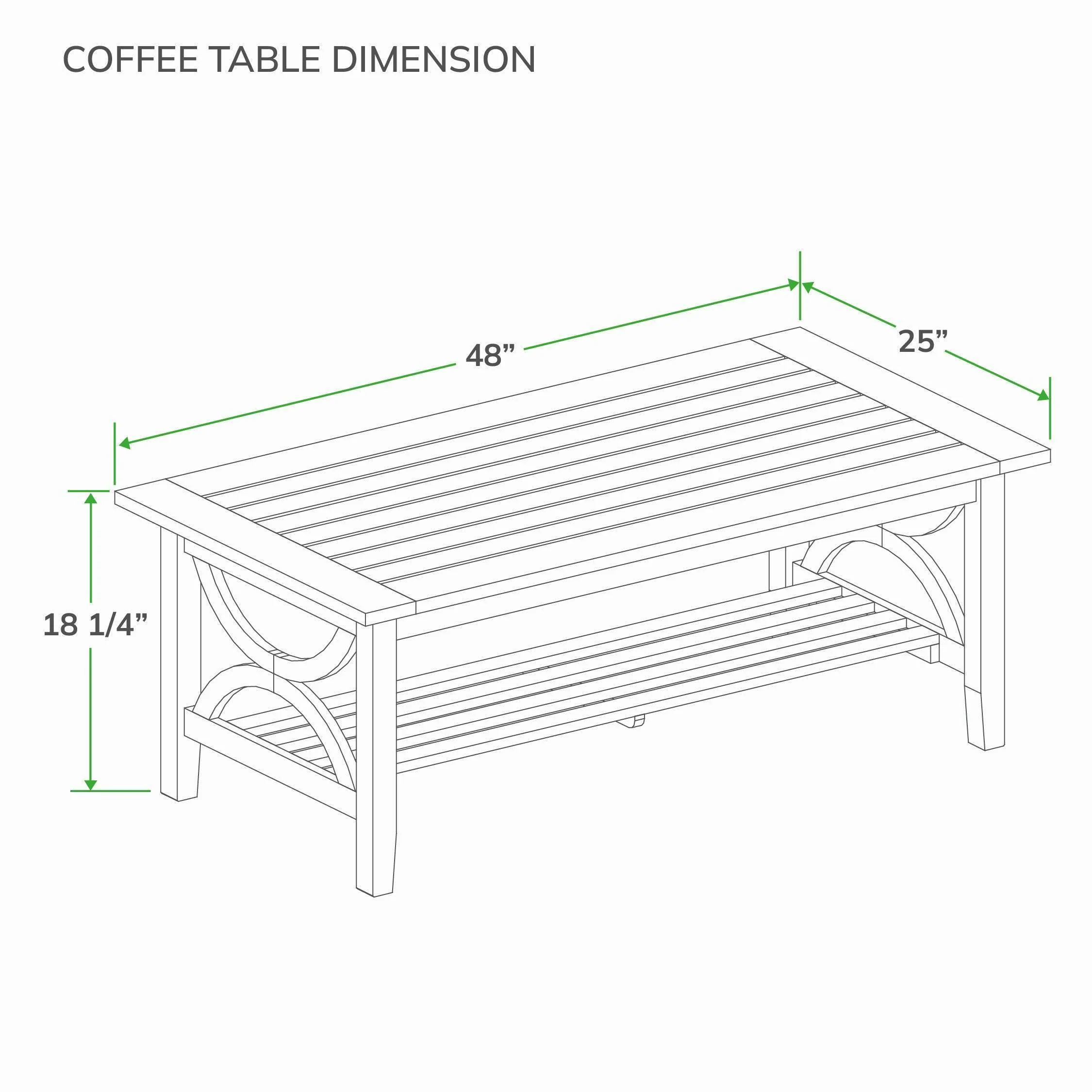 Abbington Solid Teak Wood 4 Piece Patio Conversation Set with Gray Cushion - Image 14