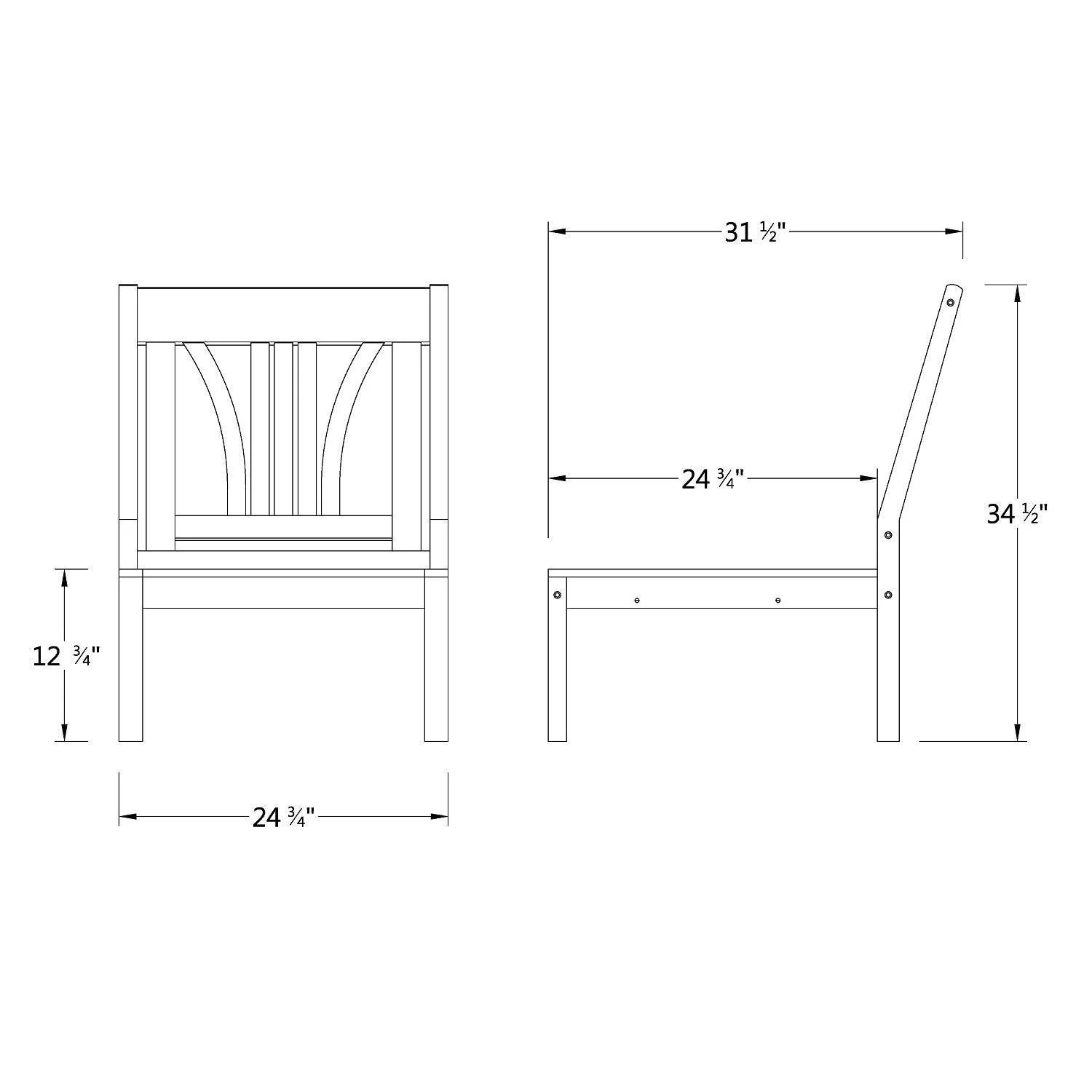 Abbington Teak Wood 8 Pieces Patio Sectional Set with Gray Cushion - Image 14