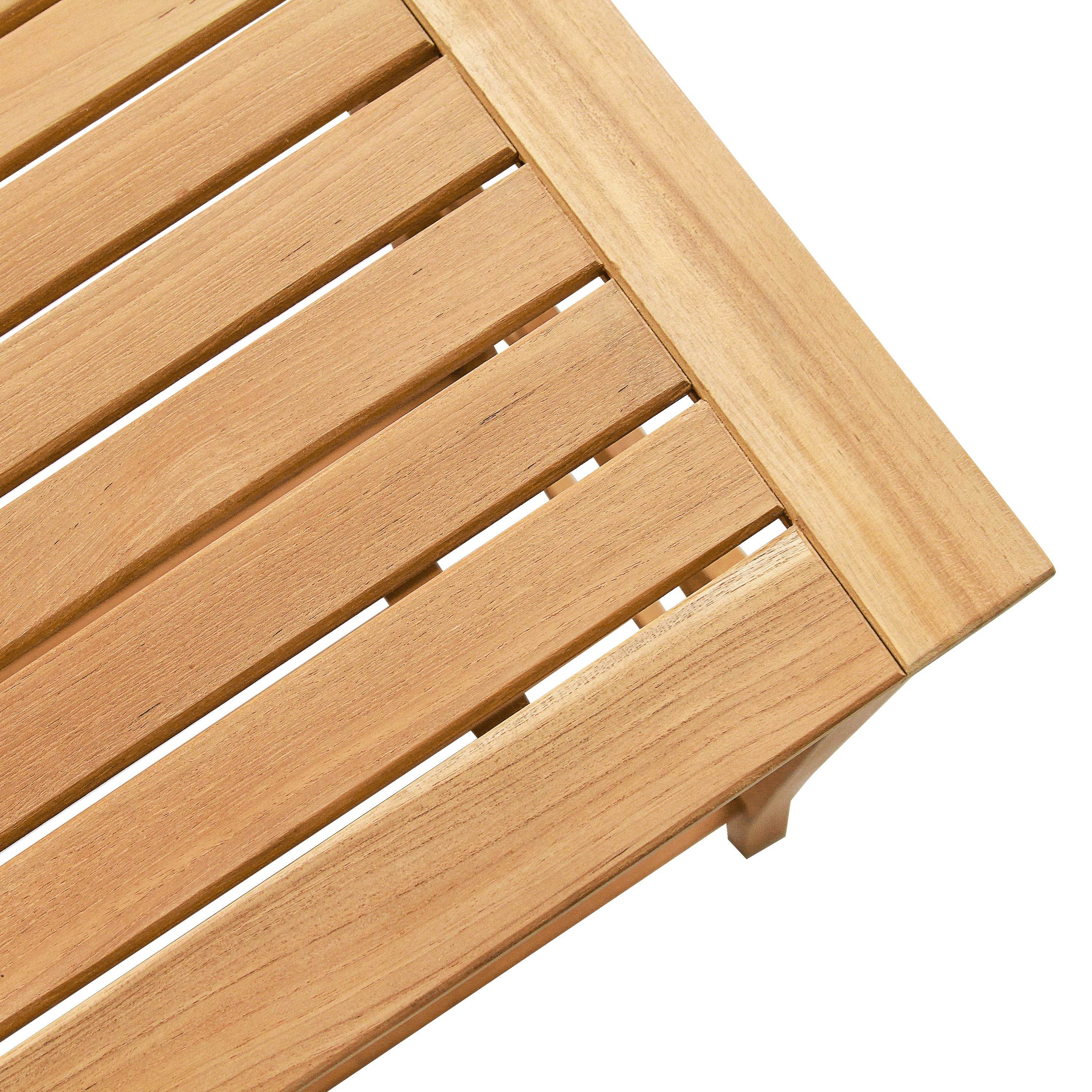 Abbington Teak Wood Outdoor Console Table - Image 9