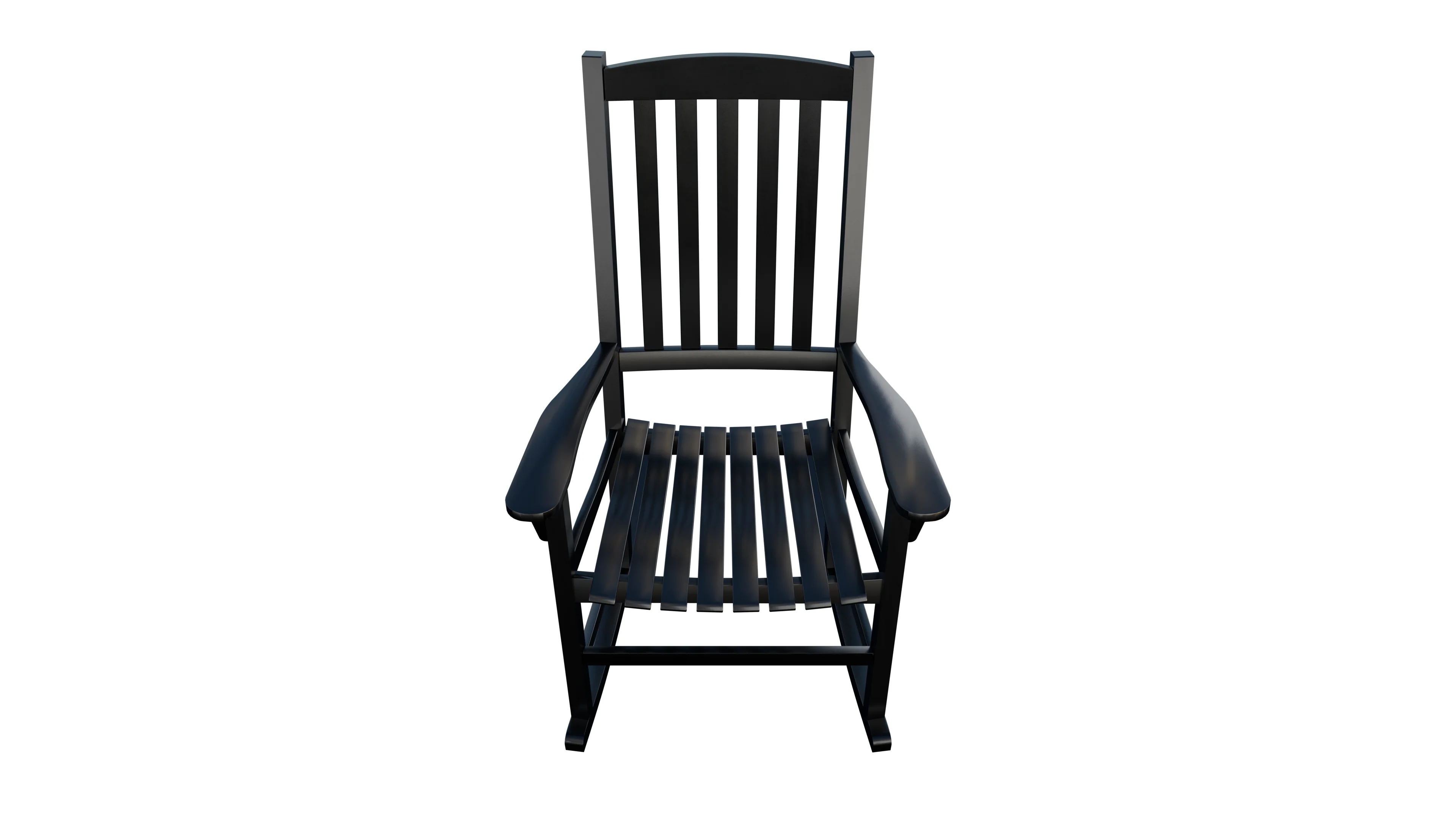 Alston 2 Piece Mahogany Wood Red Porch Rocking Chair - Image 16