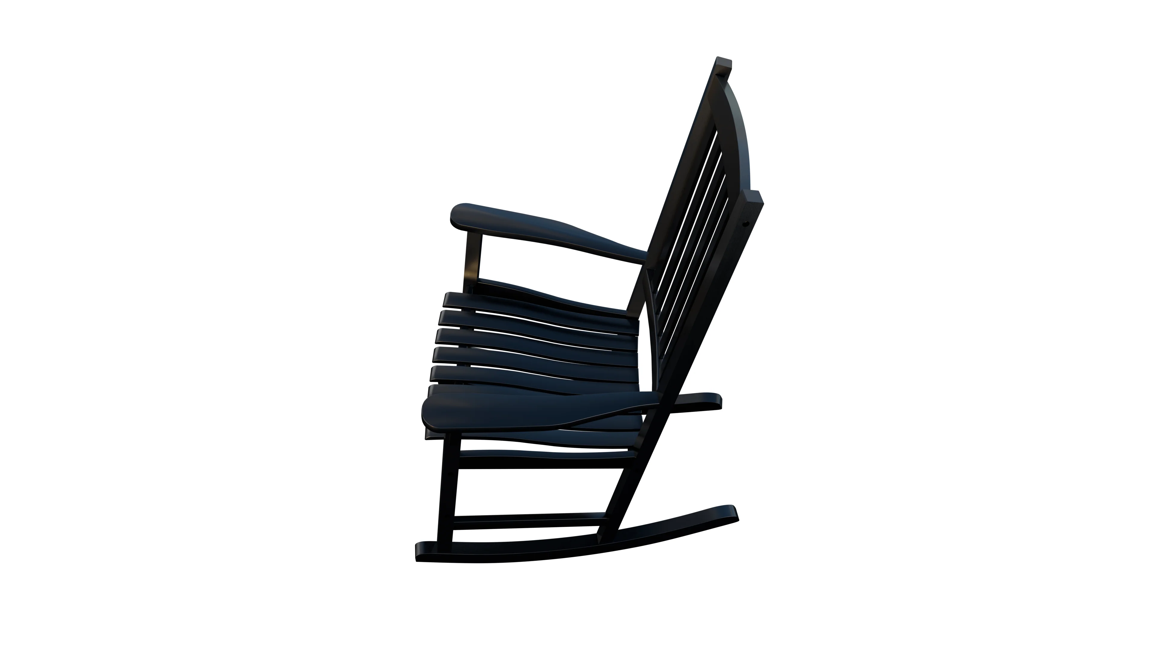 Alston 2 Piece Mahogany Wood Red Porch Rocking Chair - Image 18