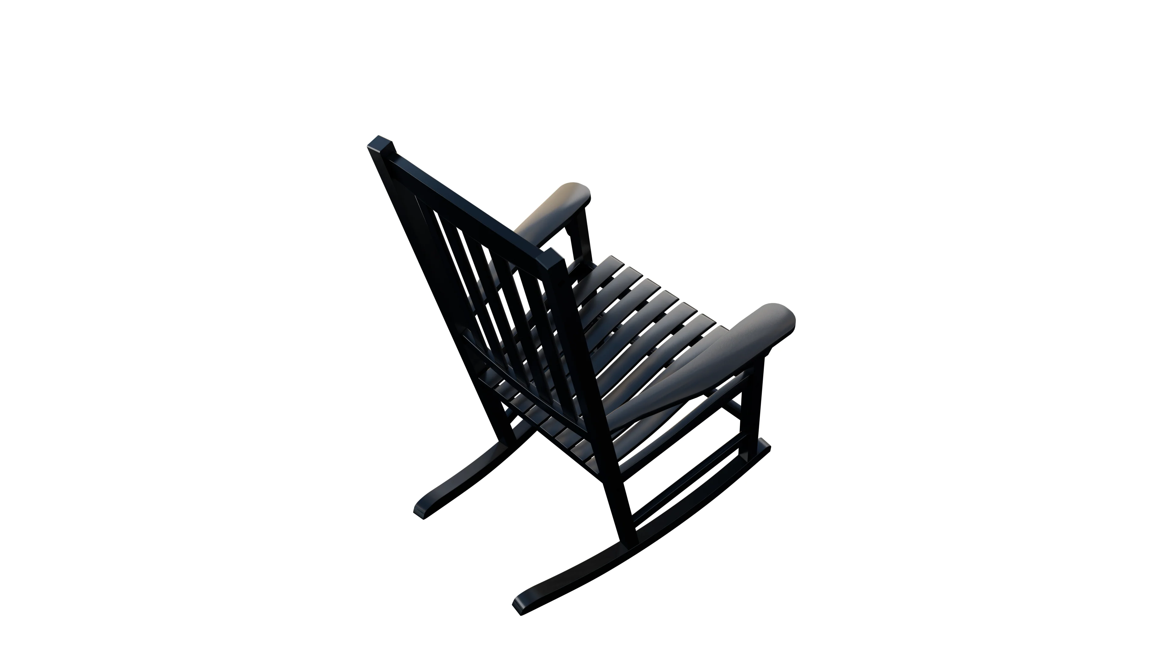 Alston 2 Piece Mahogany Wood Red Porch Rocking Chair - Image 21