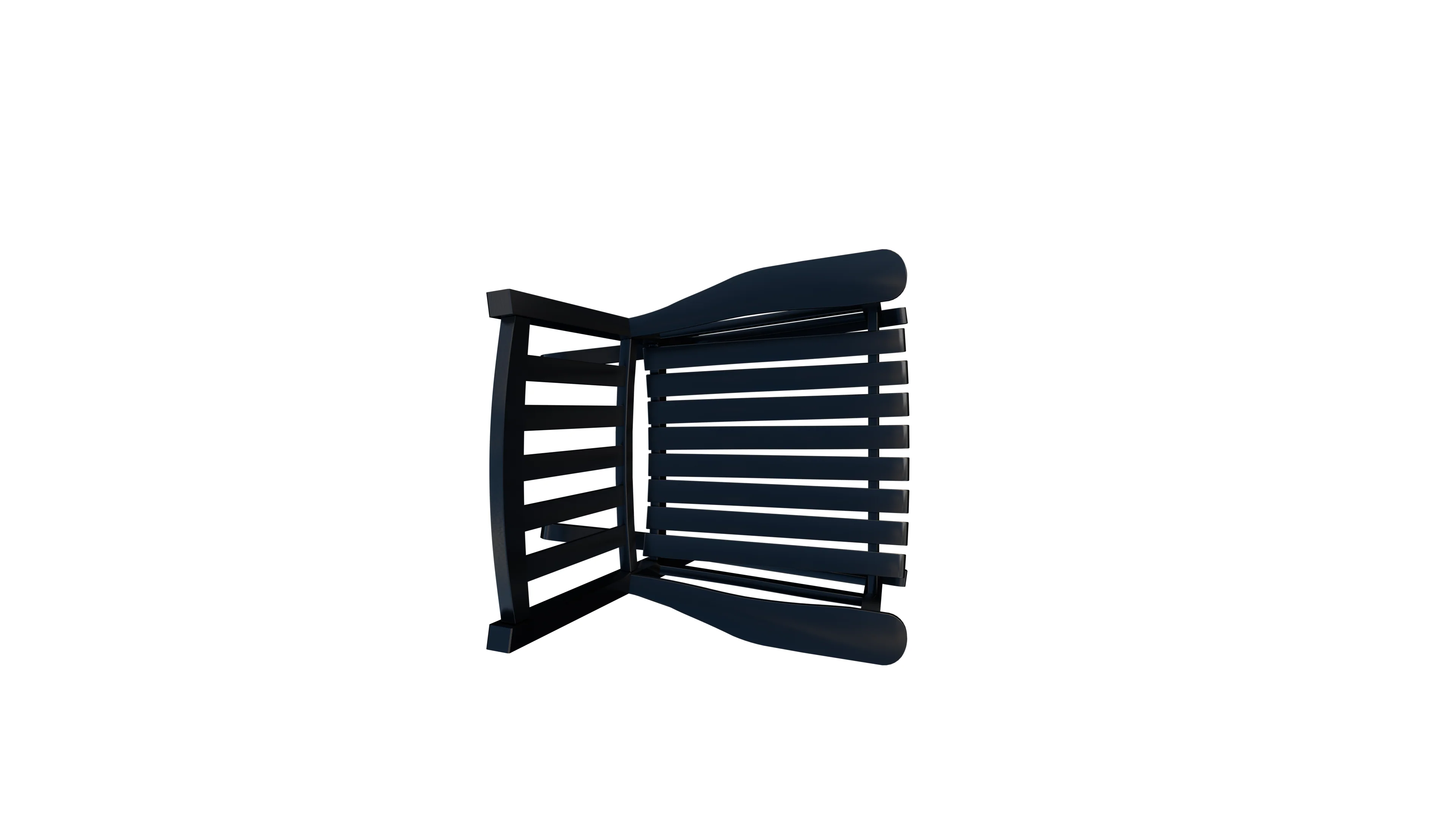 Alston 2 Piece Mahogany Wood Red Porch Rocking Chair - Image 30