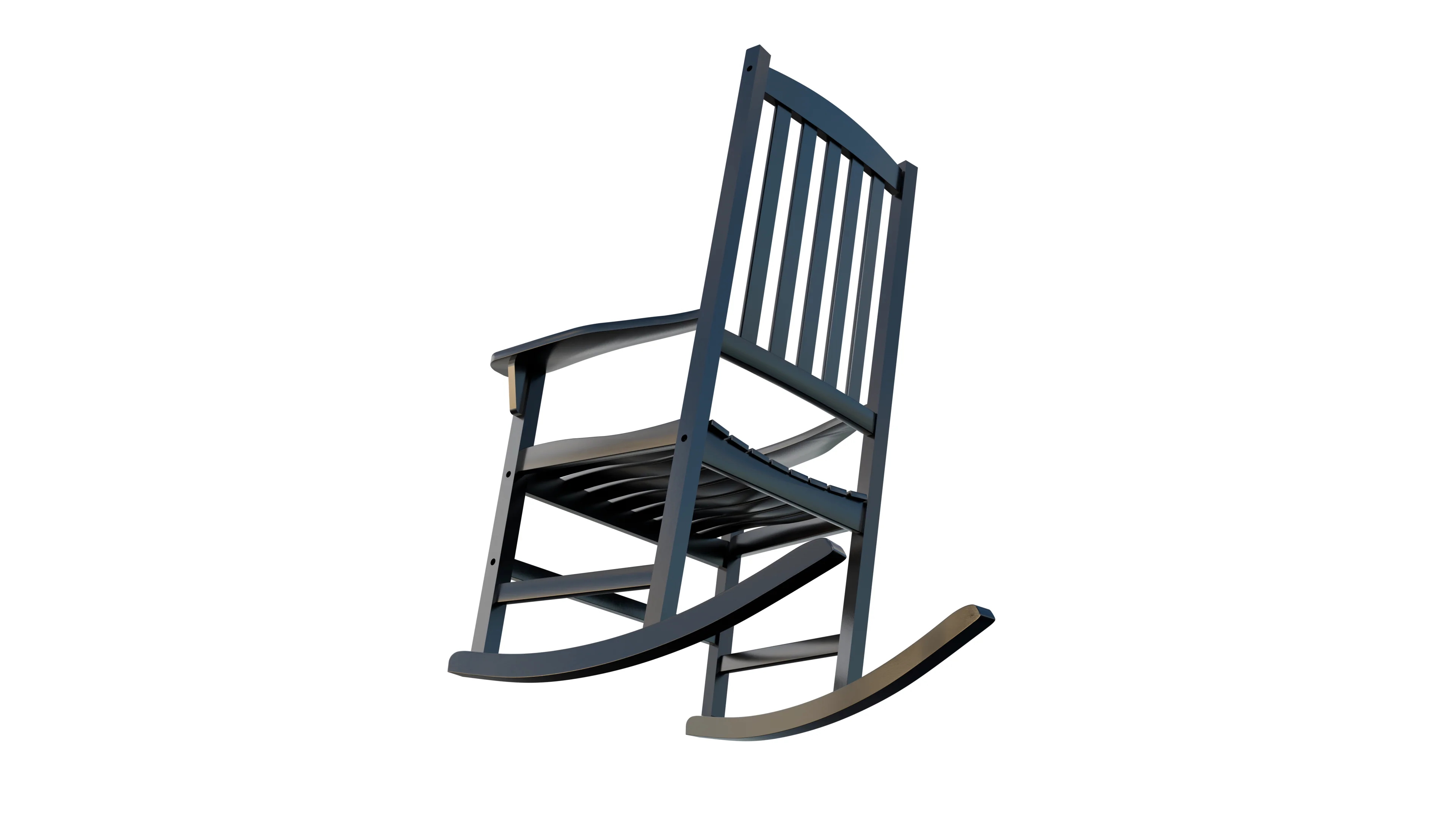Alston 2 Piece Mahogany Wood Red Porch Rocking Chair - Image 35