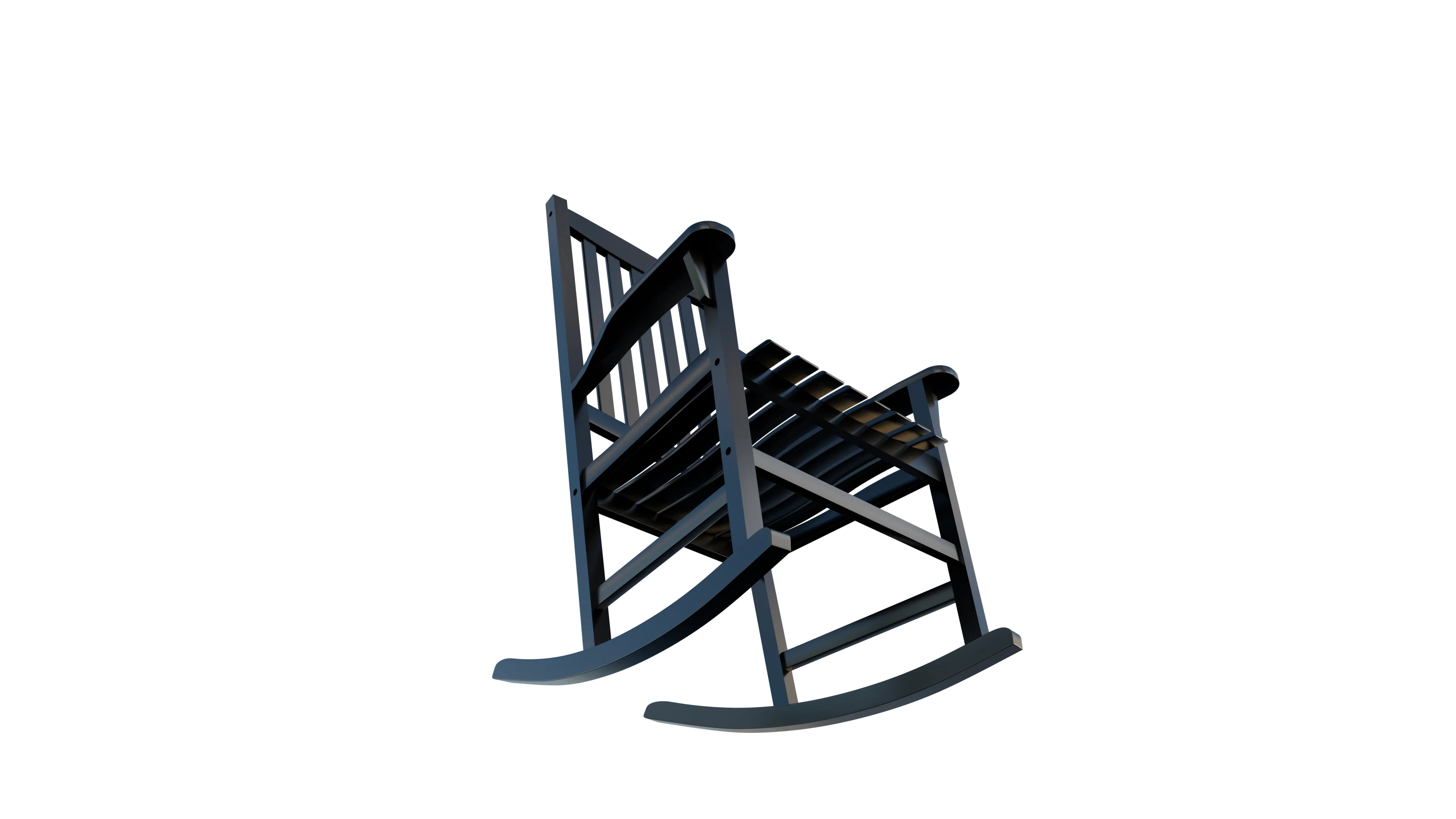 Alston 2 Piece Mahogany Wood Red Porch Rocking Chair - Image 39