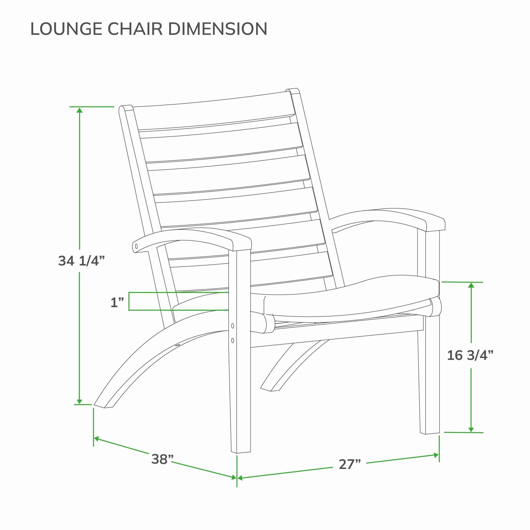 Carlota Mahogany Wood 3 Piece Patio Conversation Set with Beige Cushion - Image 6