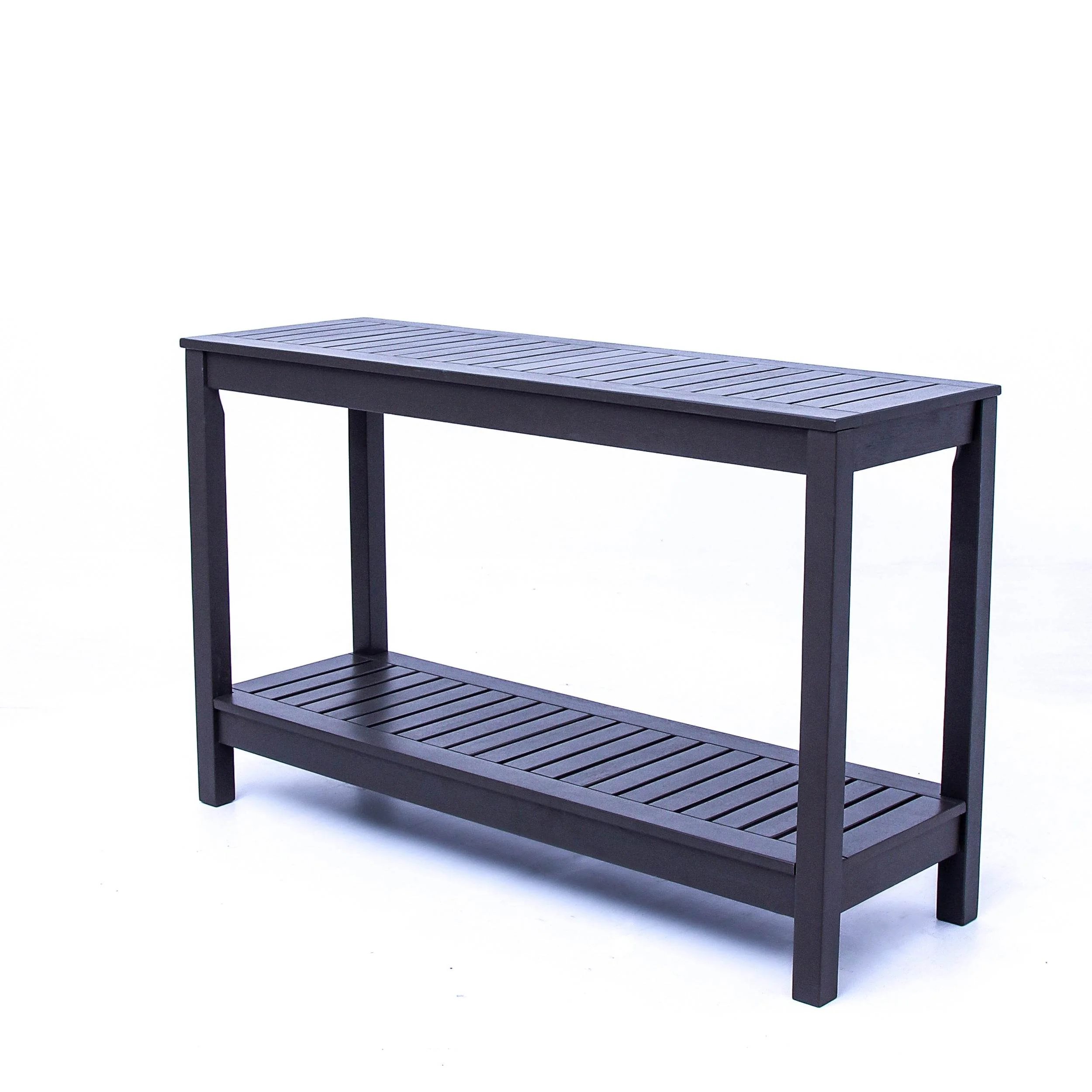 Carlota Mahogany Wood Outdoor Console Table - Image 17