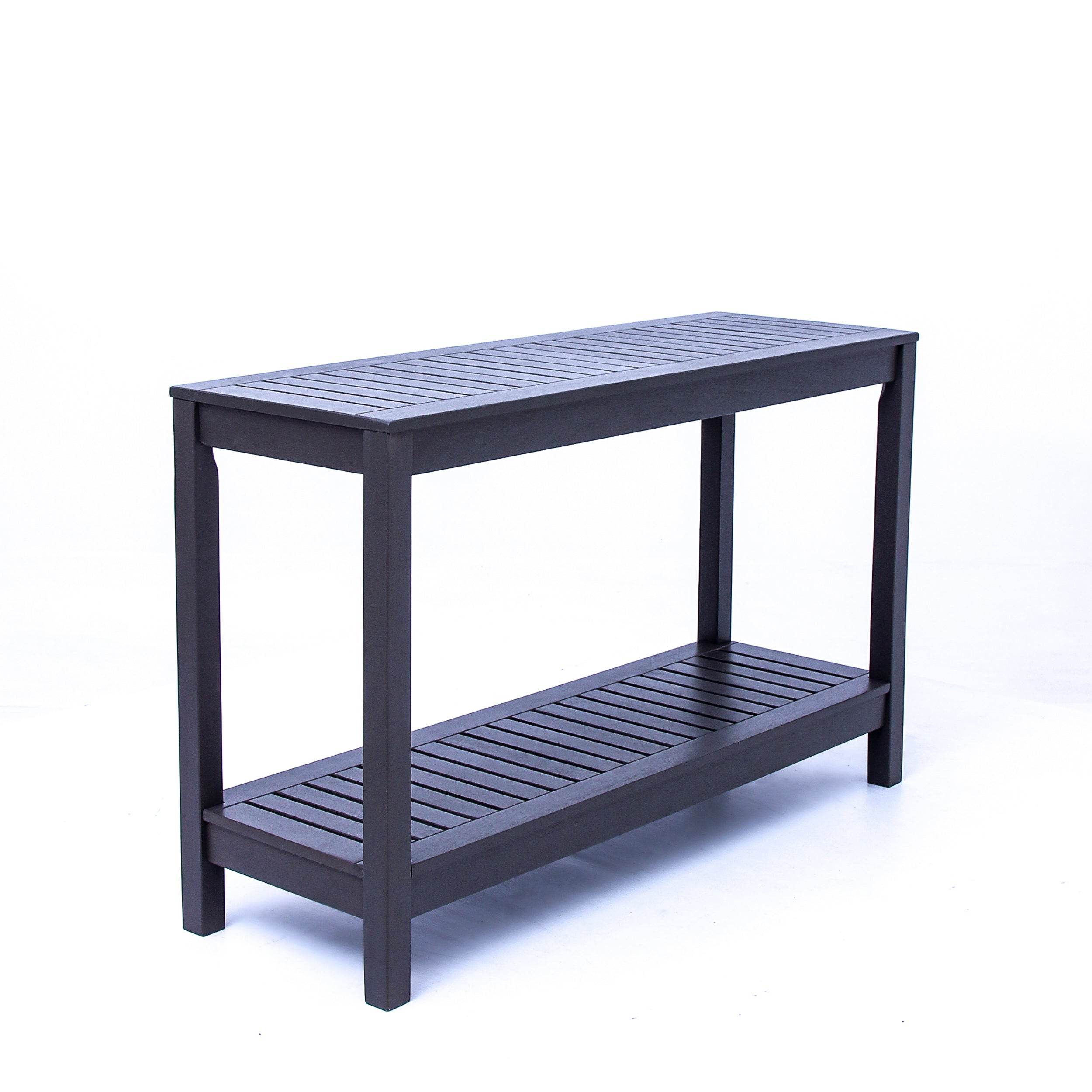 Carlota Mahogany Wood Outdoor Console Table - Image 28