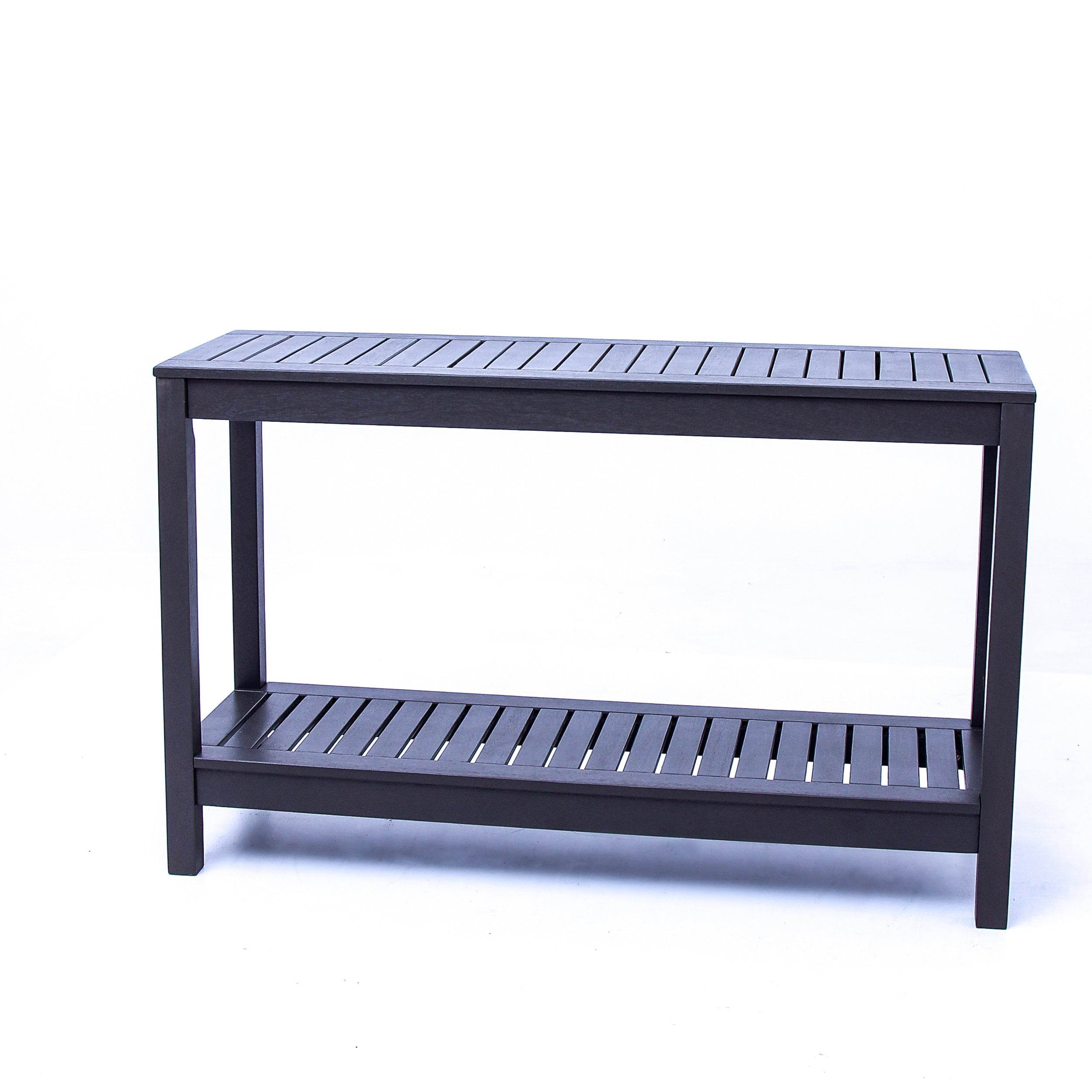 Carlota Mahogany Wood Outdoor Console Table - Image 35