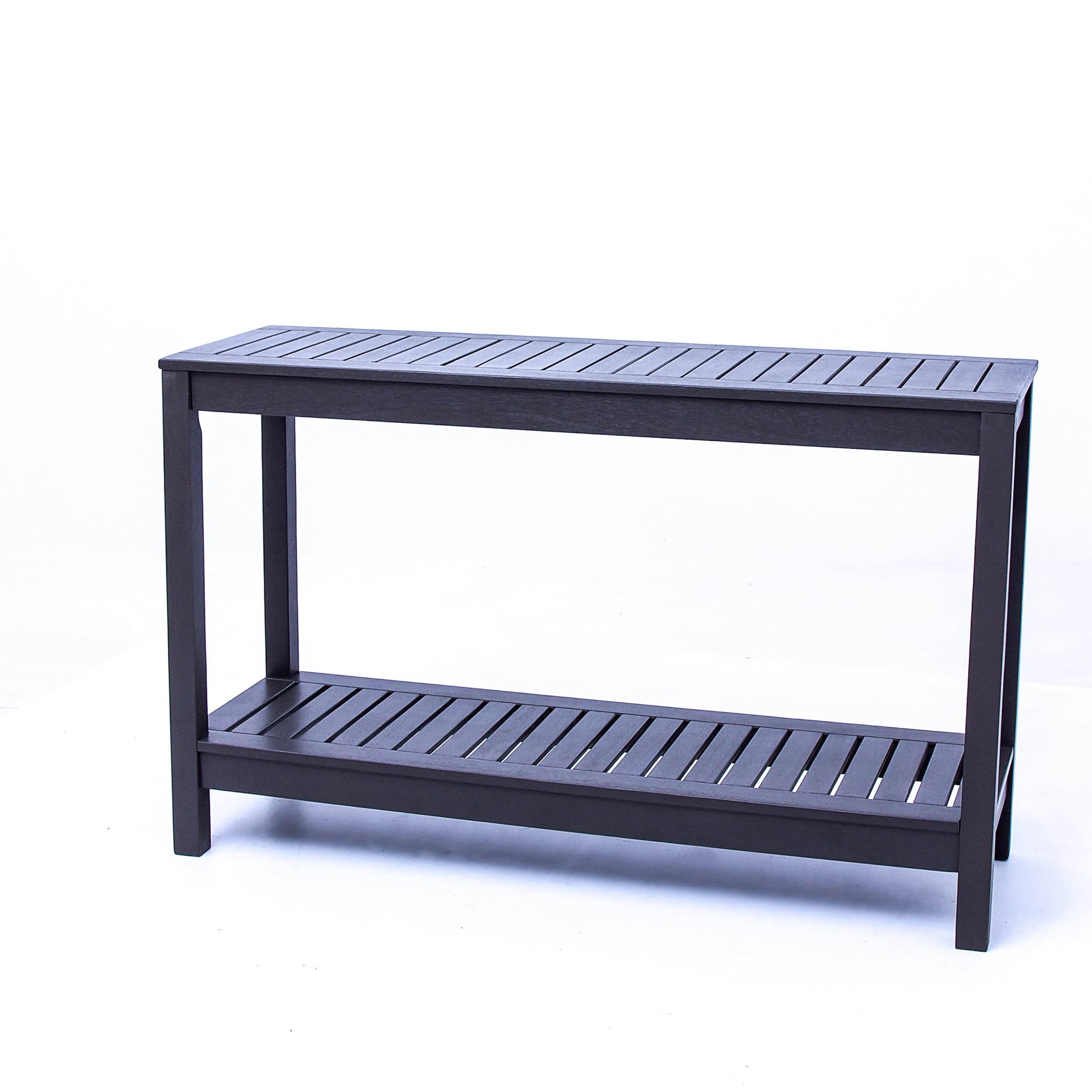 Carlota Mahogany Wood Outdoor Console Table - Image 36