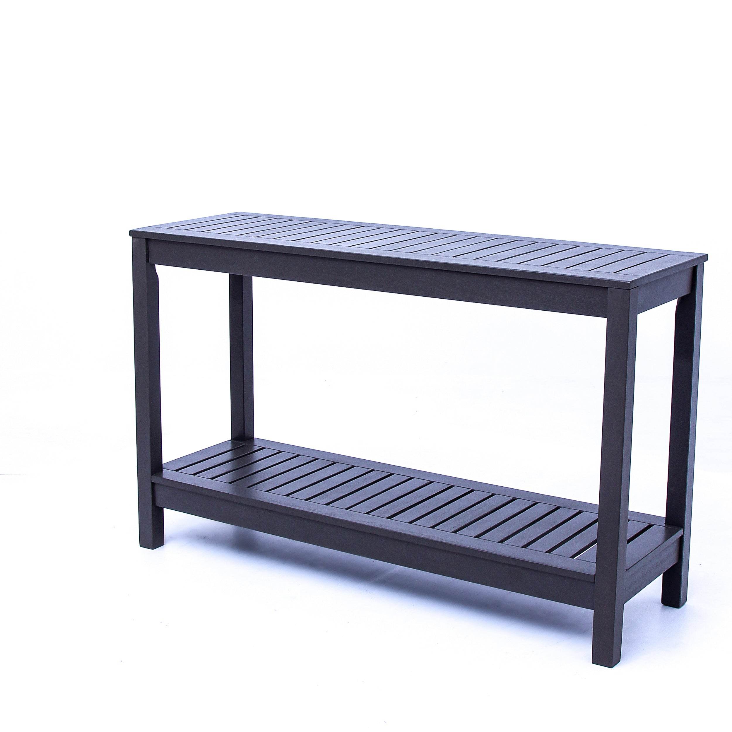 Carlota Mahogany Wood Outdoor Console Table - Image 38