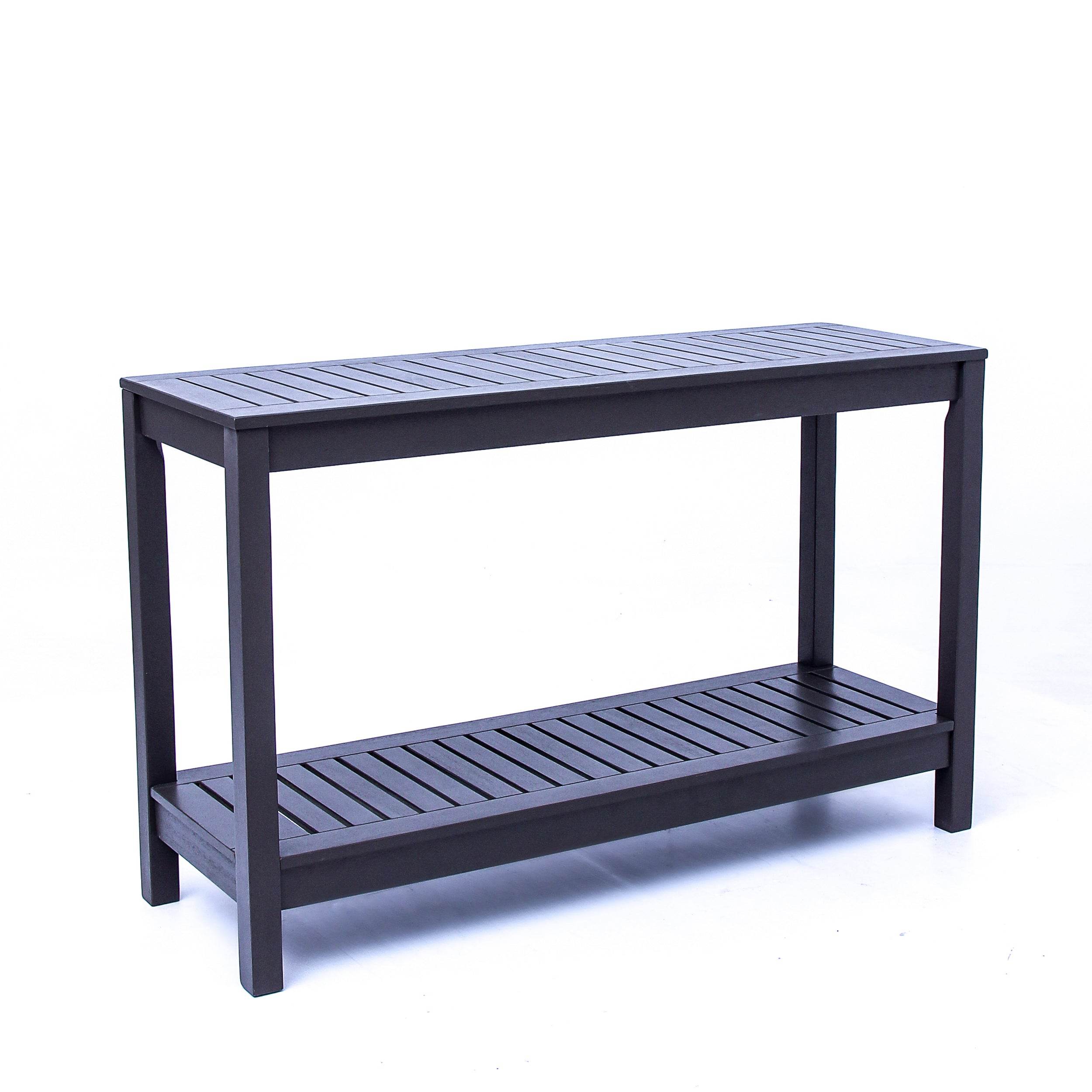Carlota Mahogany Wood Outdoor Console Table - Image 51