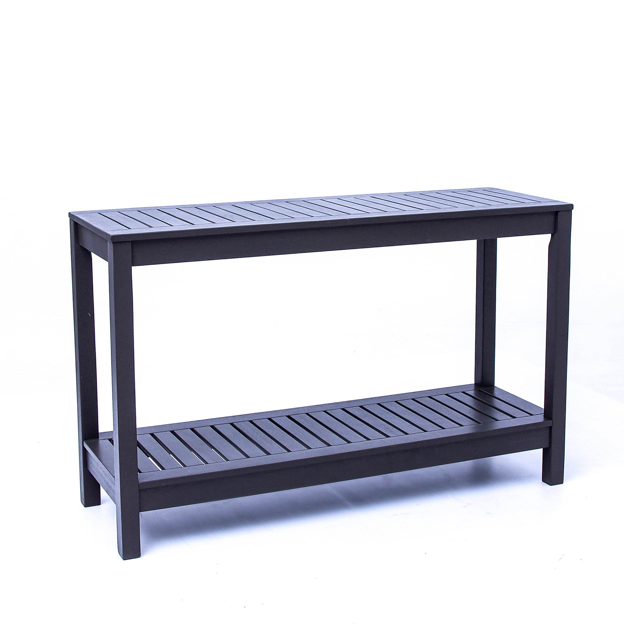 Carlota Mahogany Wood Outdoor Console Table - Image 52