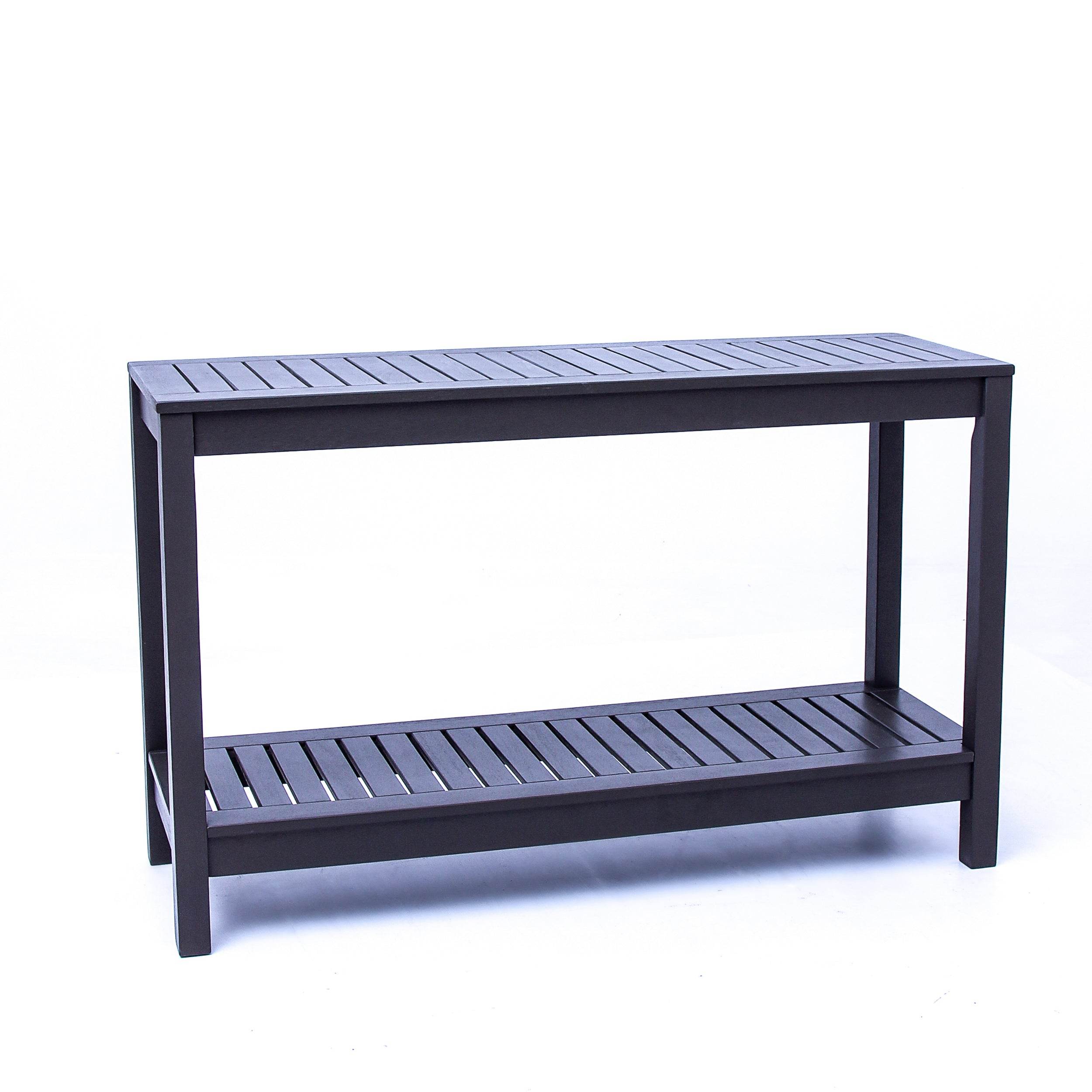 Carlota Mahogany Wood Outdoor Console Table - Image 53