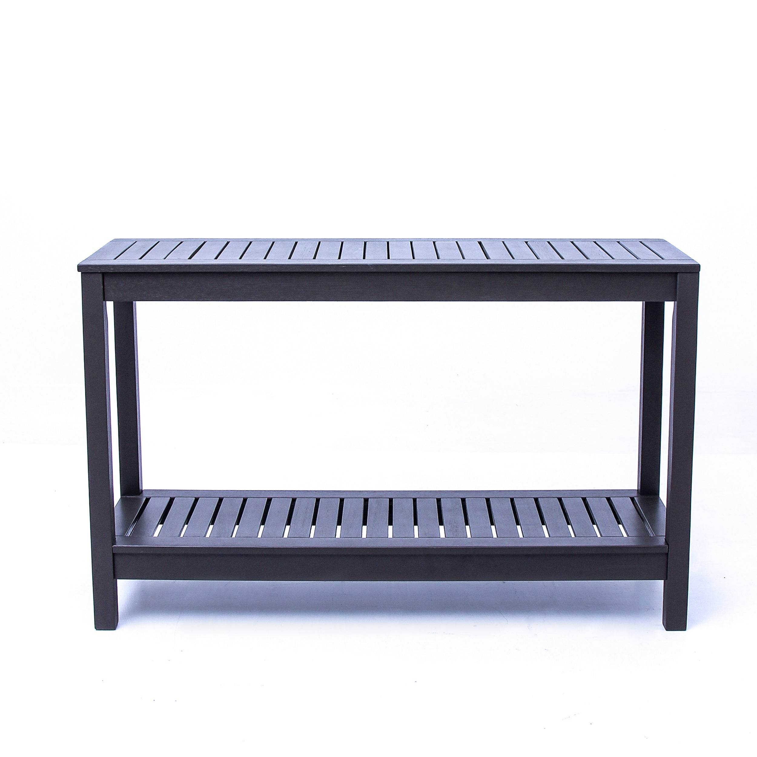 Carlota Mahogany Wood Outdoor Console Table - Image 55