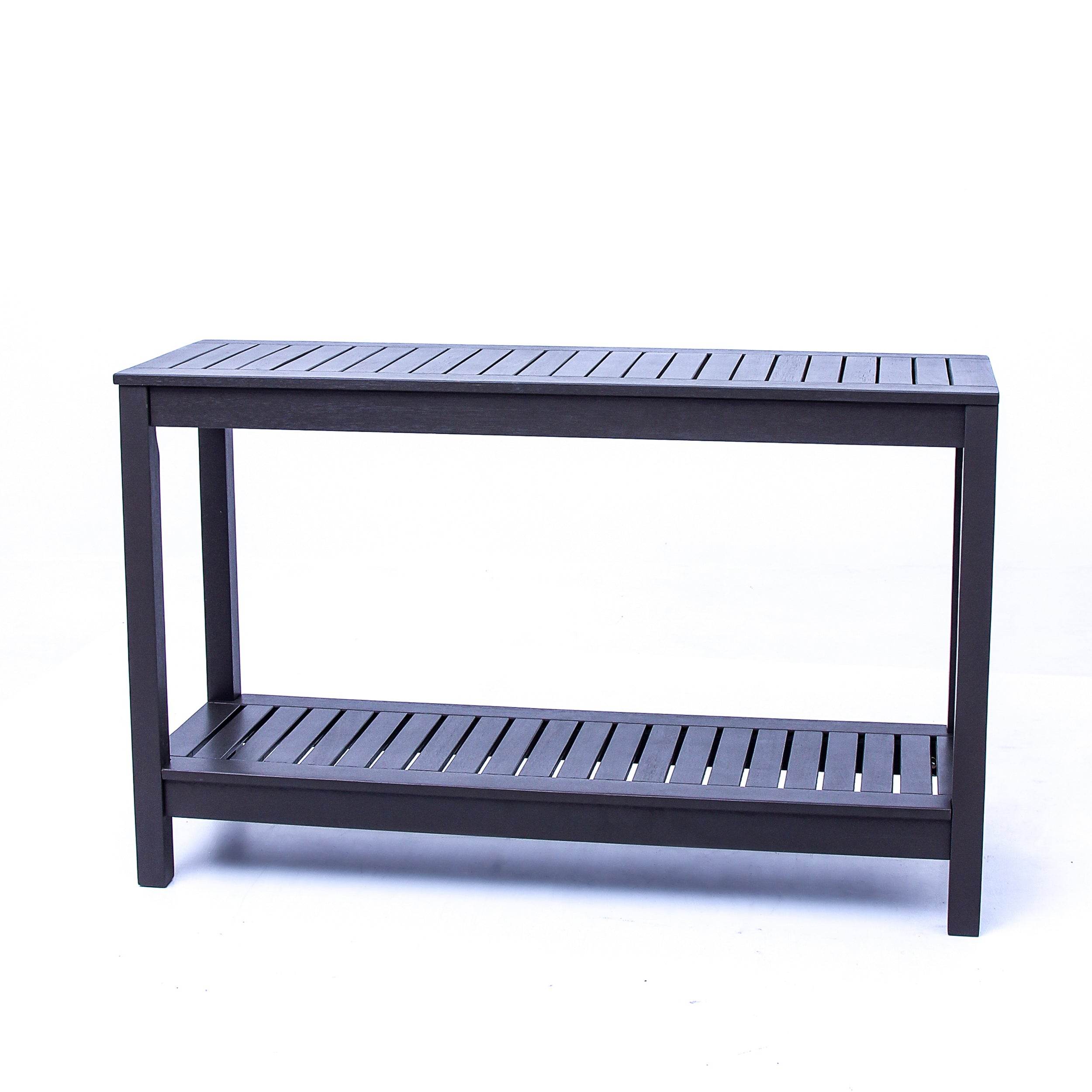 Carlota Mahogany Wood Outdoor Console Table - Image 56