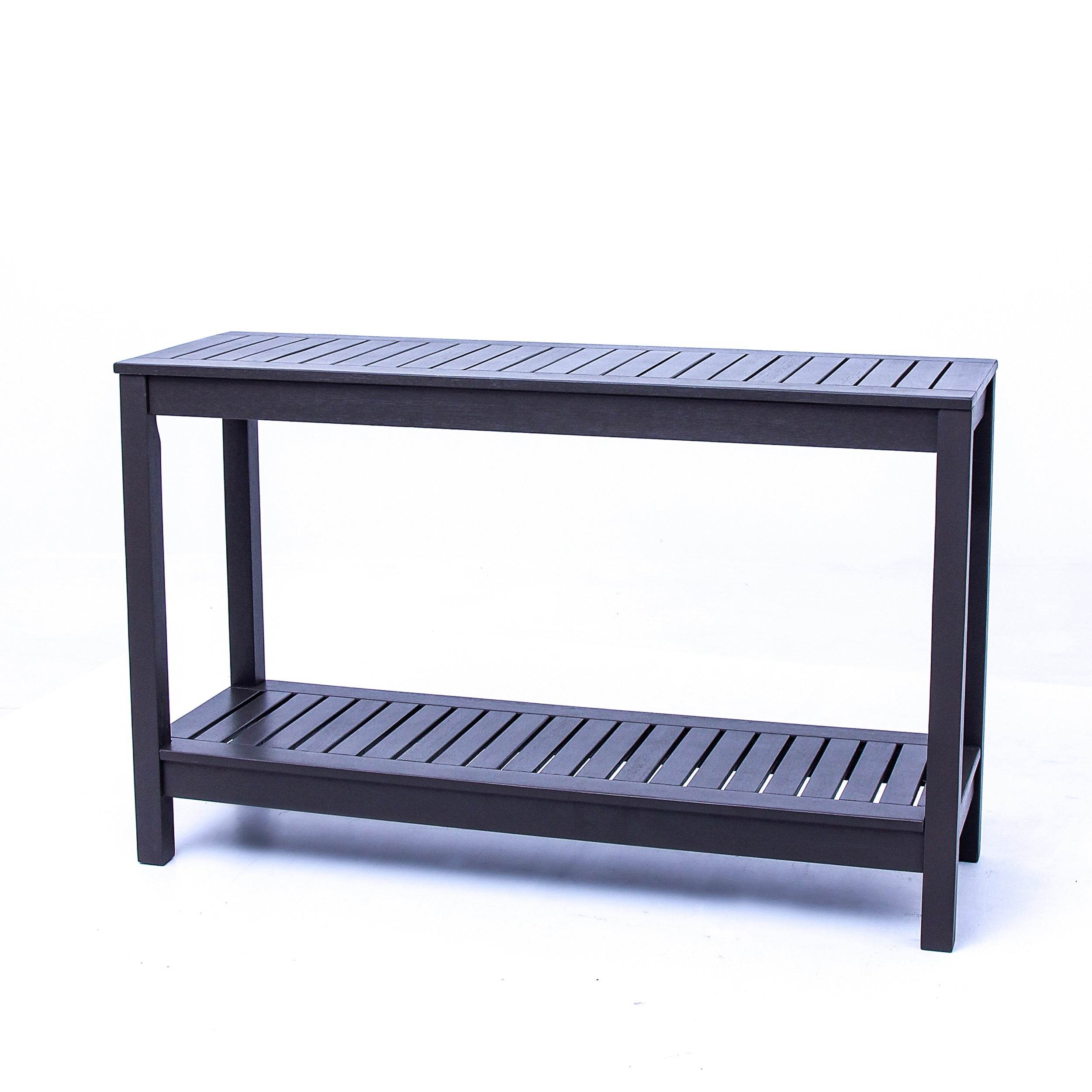Carlota Mahogany Wood Outdoor Console Table - Image 57