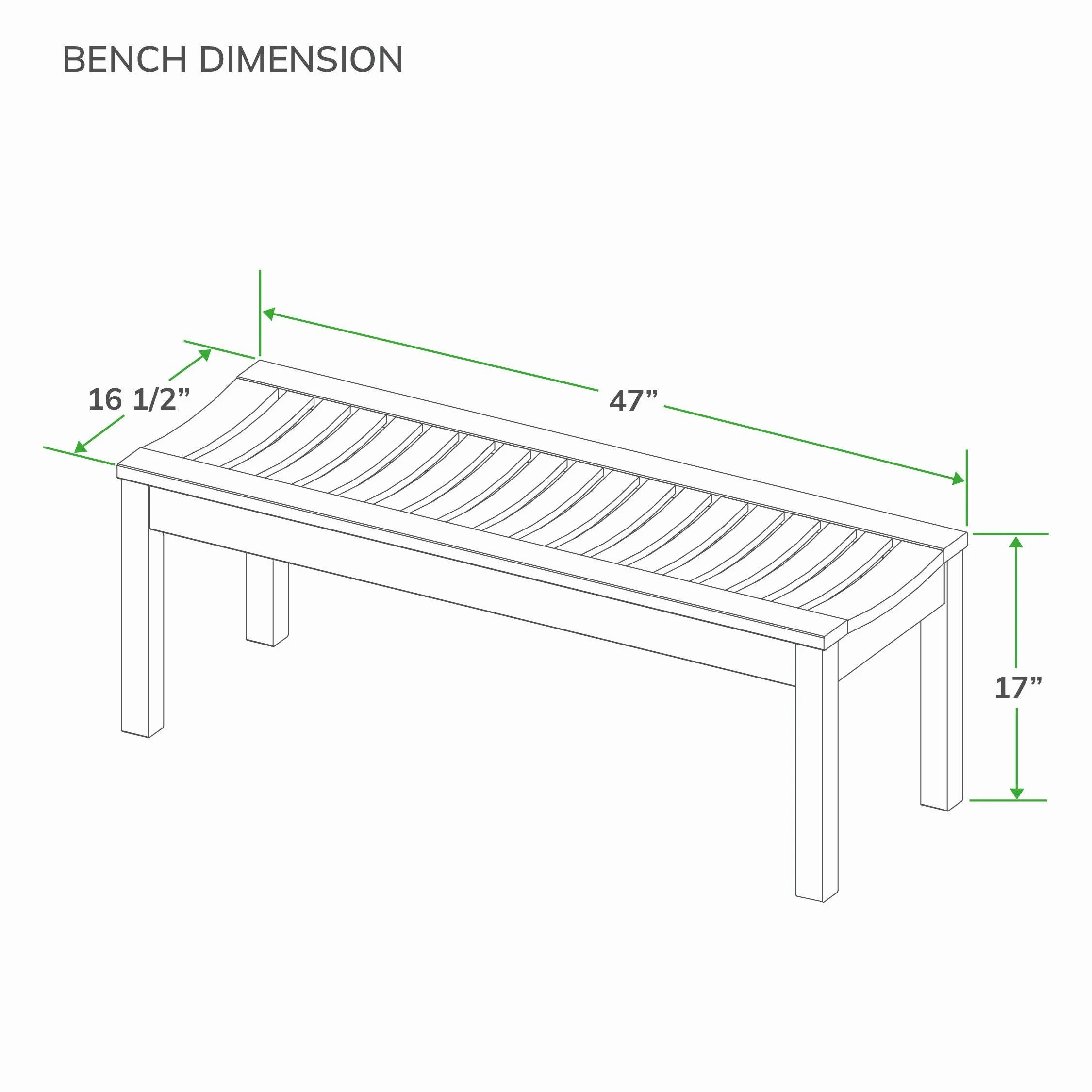 Carmel Teak Wood 5 Pieces Outdoor Dining Set - Image 15