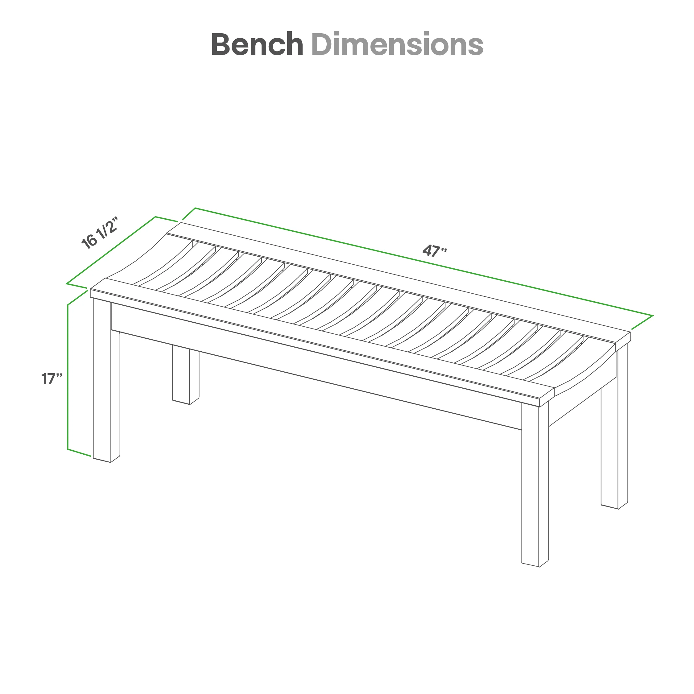Carmel Teak Wood 6 Piece Outdoor Dining Set - Image 15