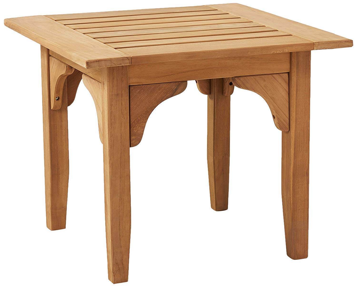 Caterina Teak Wood Outdoor Side Table - Image 10
