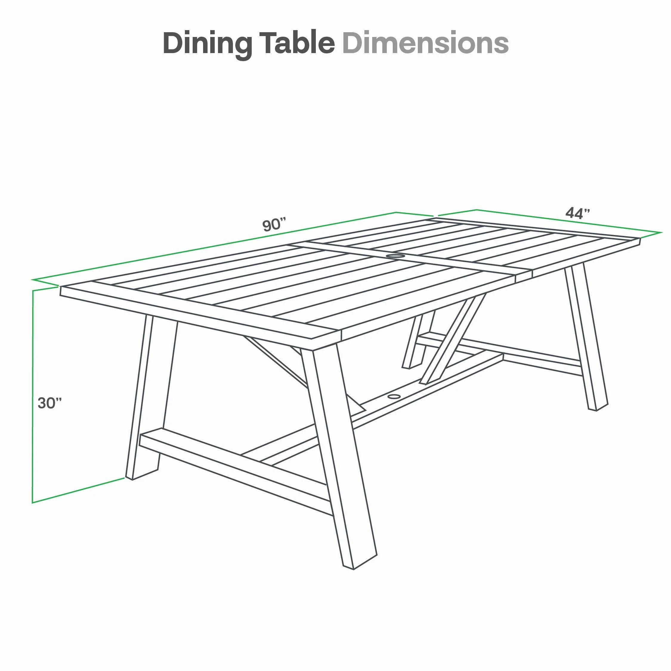 Eden Teak Wood 7 Piece Outdoor Dining Set with Tan Polyrope - Image 14