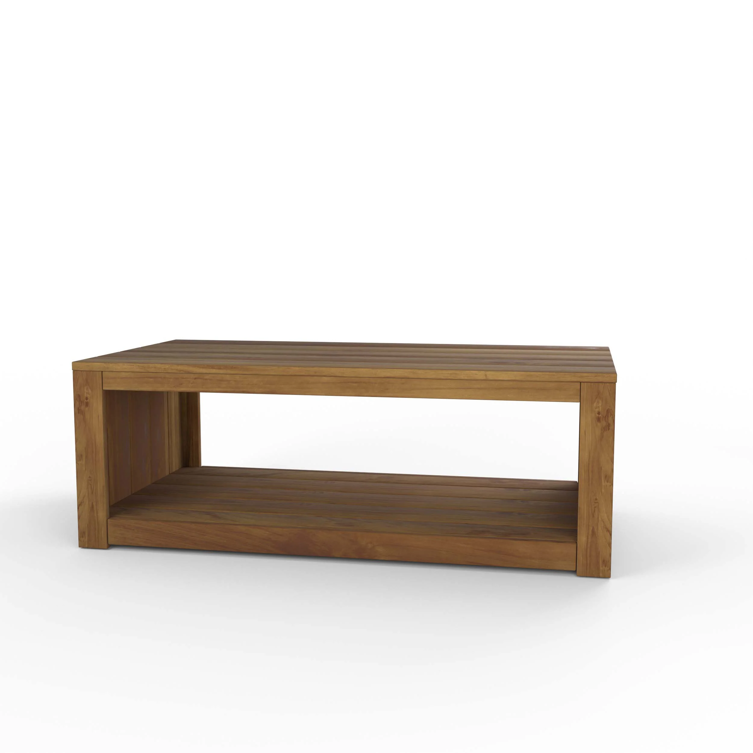 Hans Teak Wood Outdoor Coffee Table - Image 13