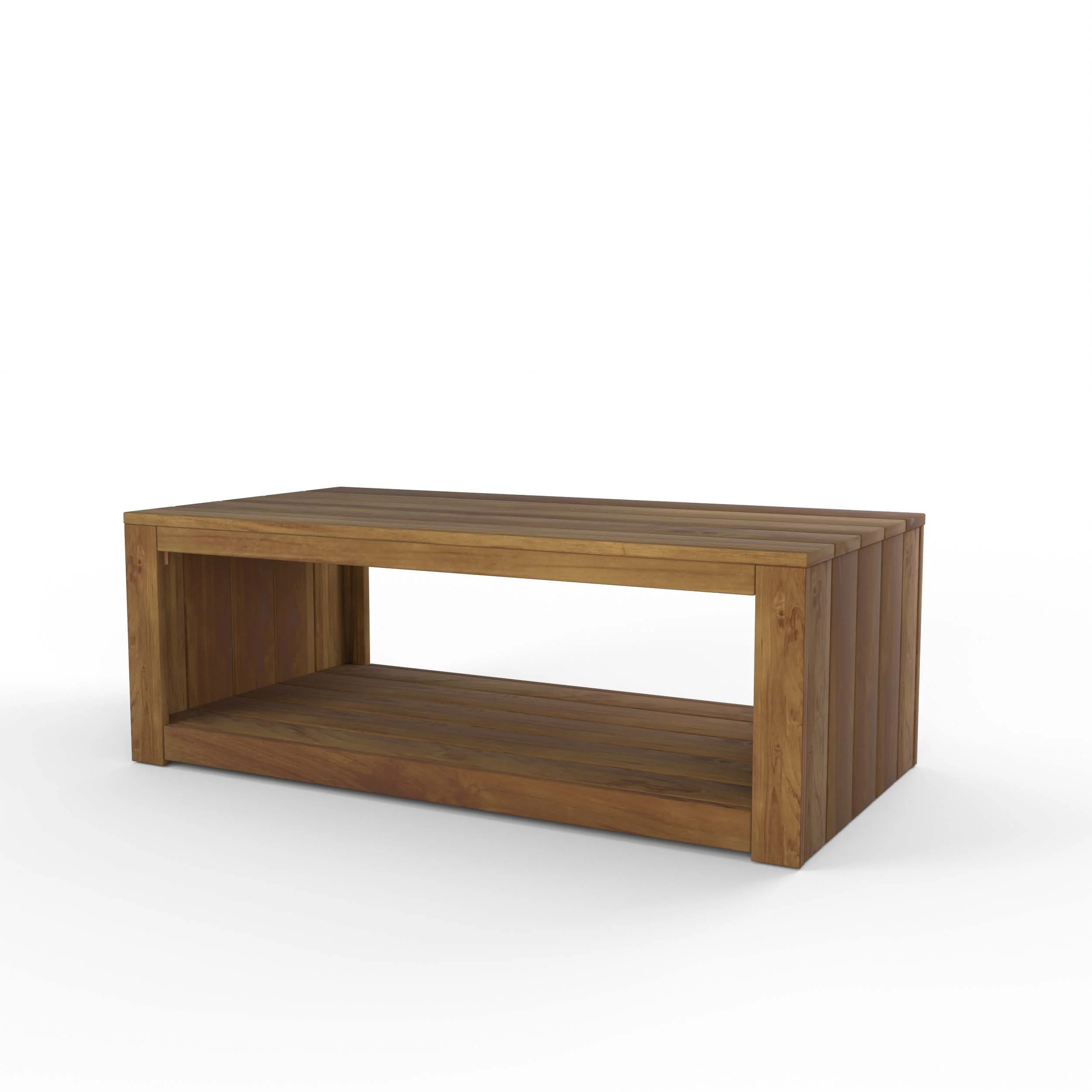 Hans Teak Wood Outdoor Coffee Table - Image 15