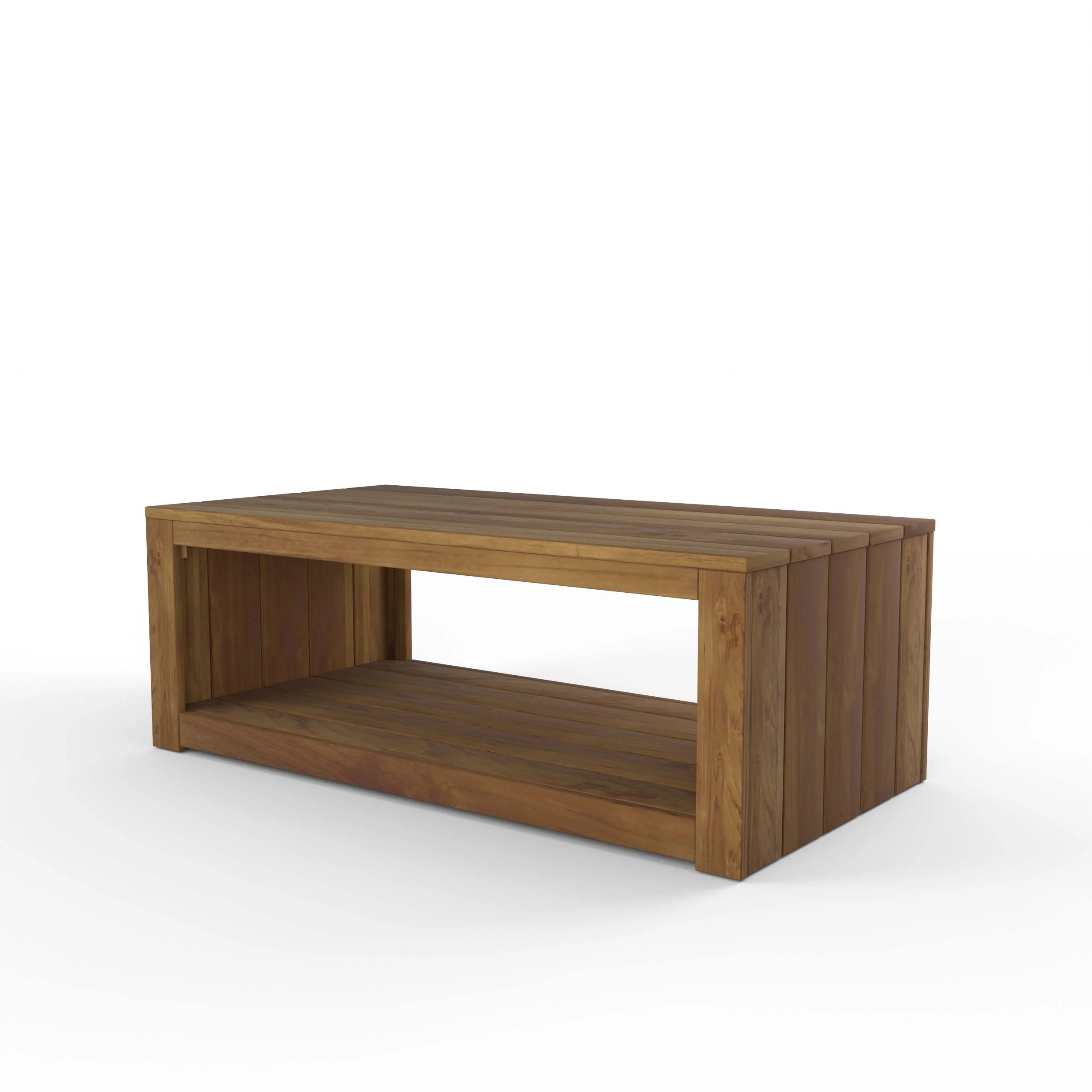 Hans Teak Wood Outdoor Coffee Table - Image 16