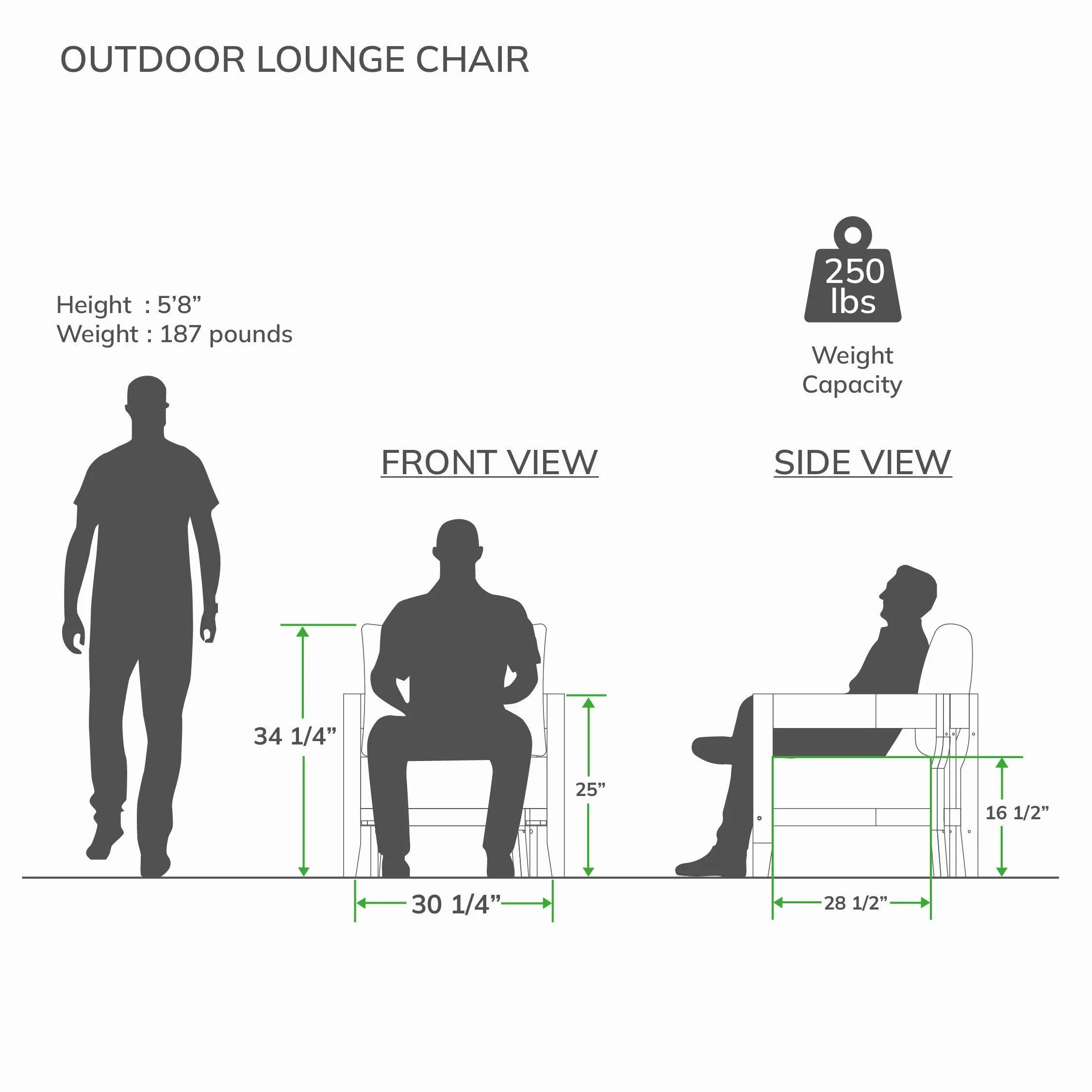 Harper Teak Wood Outdoor 3 Piece Conversation Set with Gray Cushion - Image 15
