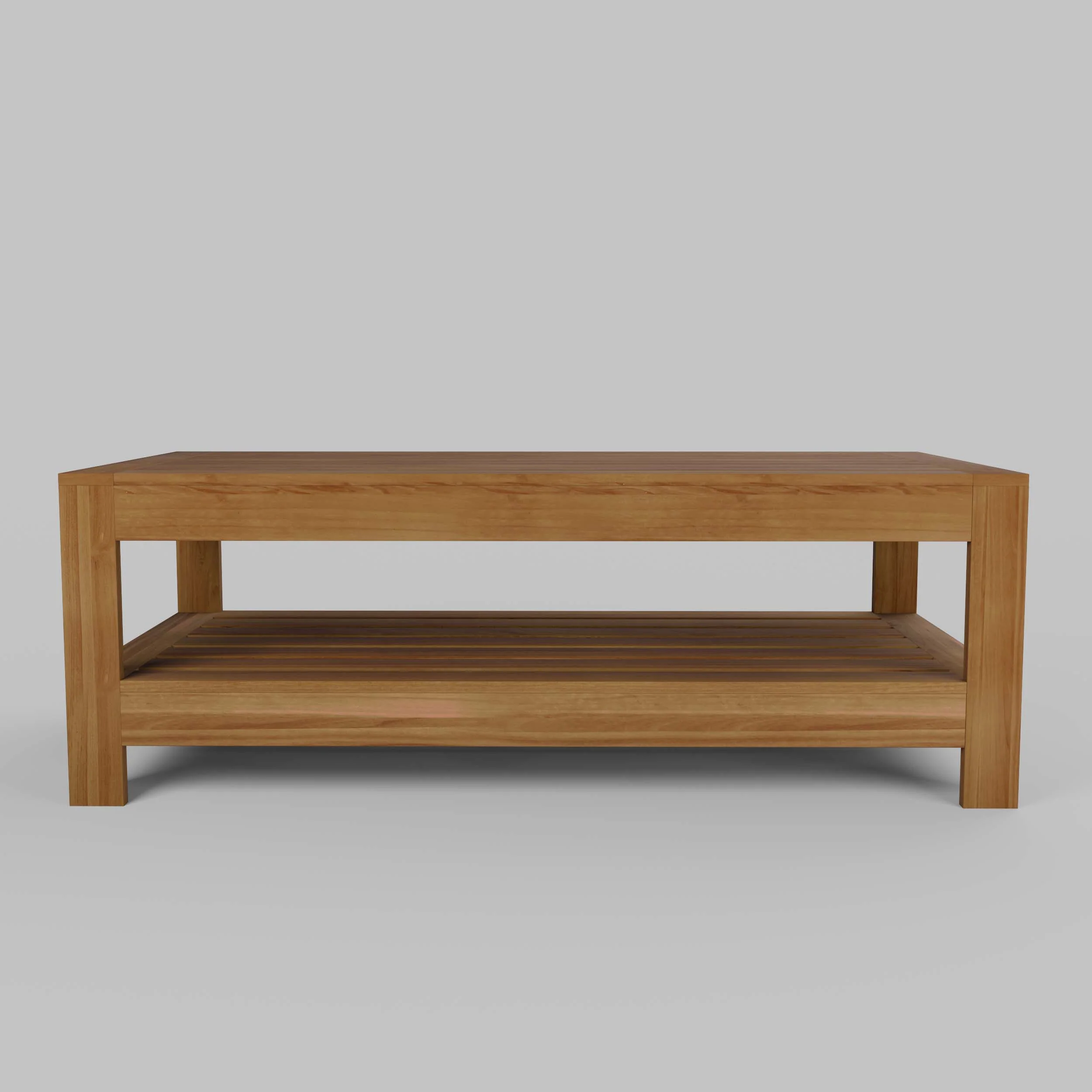 Logan Teak Wood Outdoor Coffee Table - Image 14