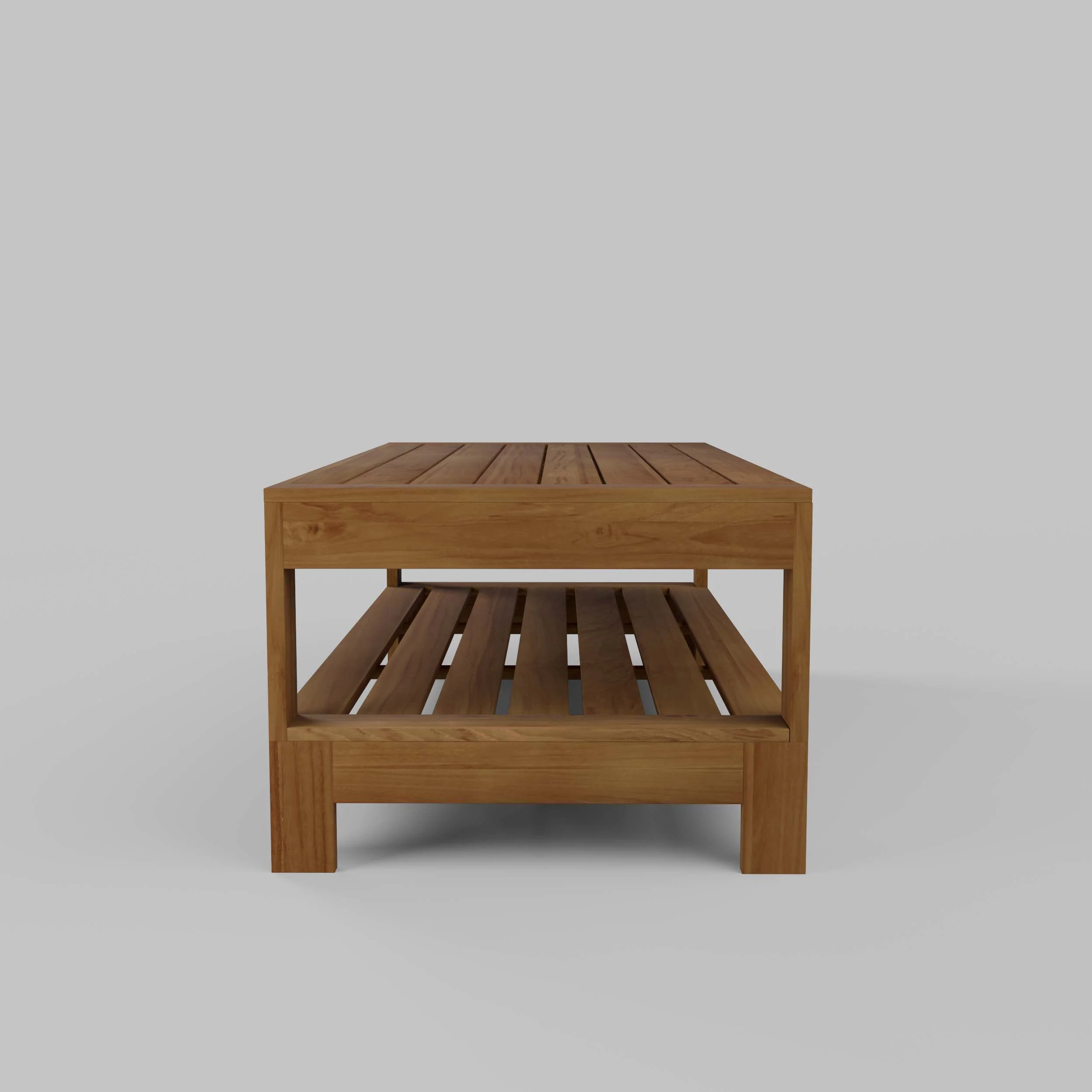 Logan Teak Wood Outdoor Coffee Table - Image 19