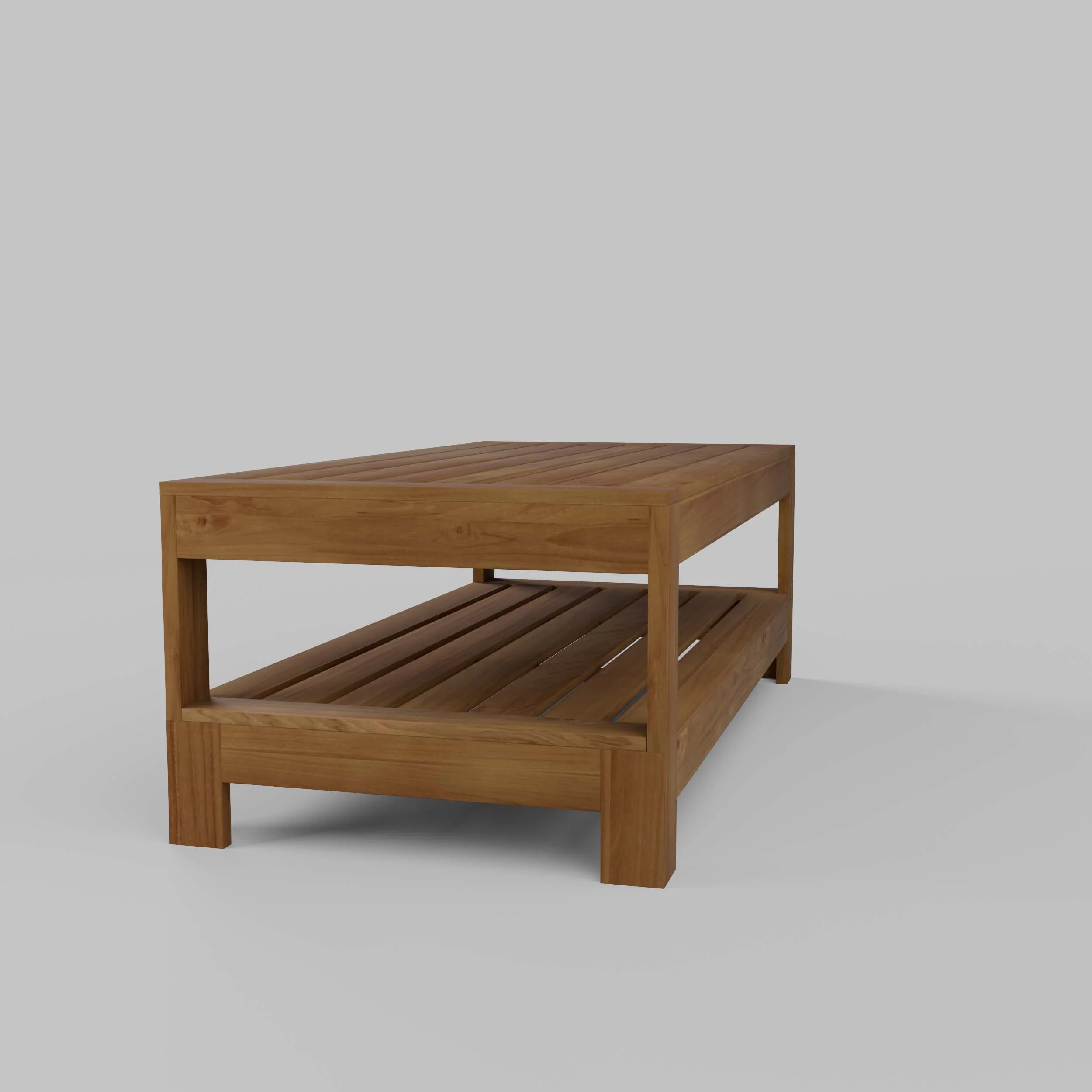 Logan Teak Wood Outdoor Coffee Table - Image 20