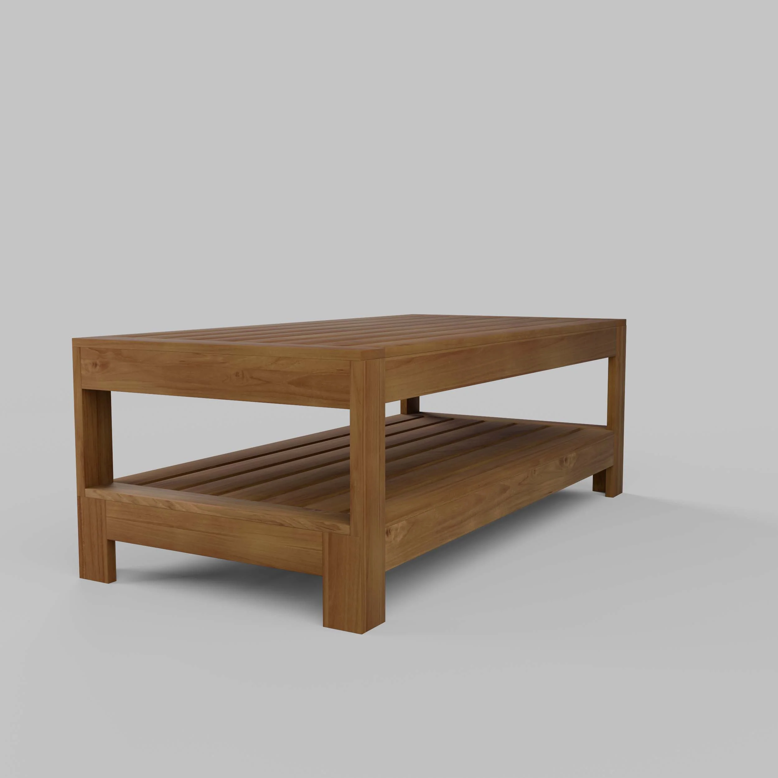 Logan Teak Wood Outdoor Coffee Table - Image 21