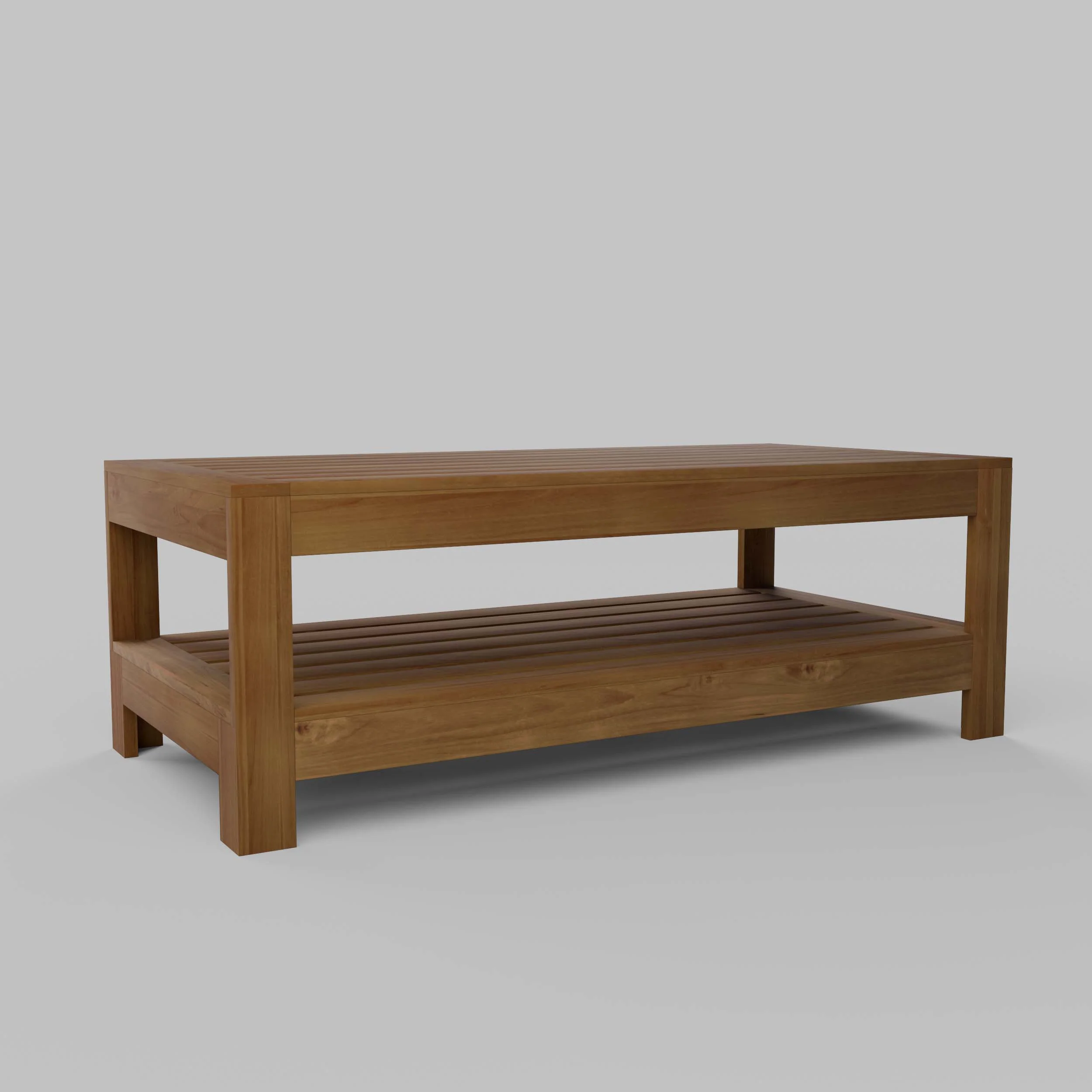 Logan Teak Wood Outdoor Coffee Table - Image 23