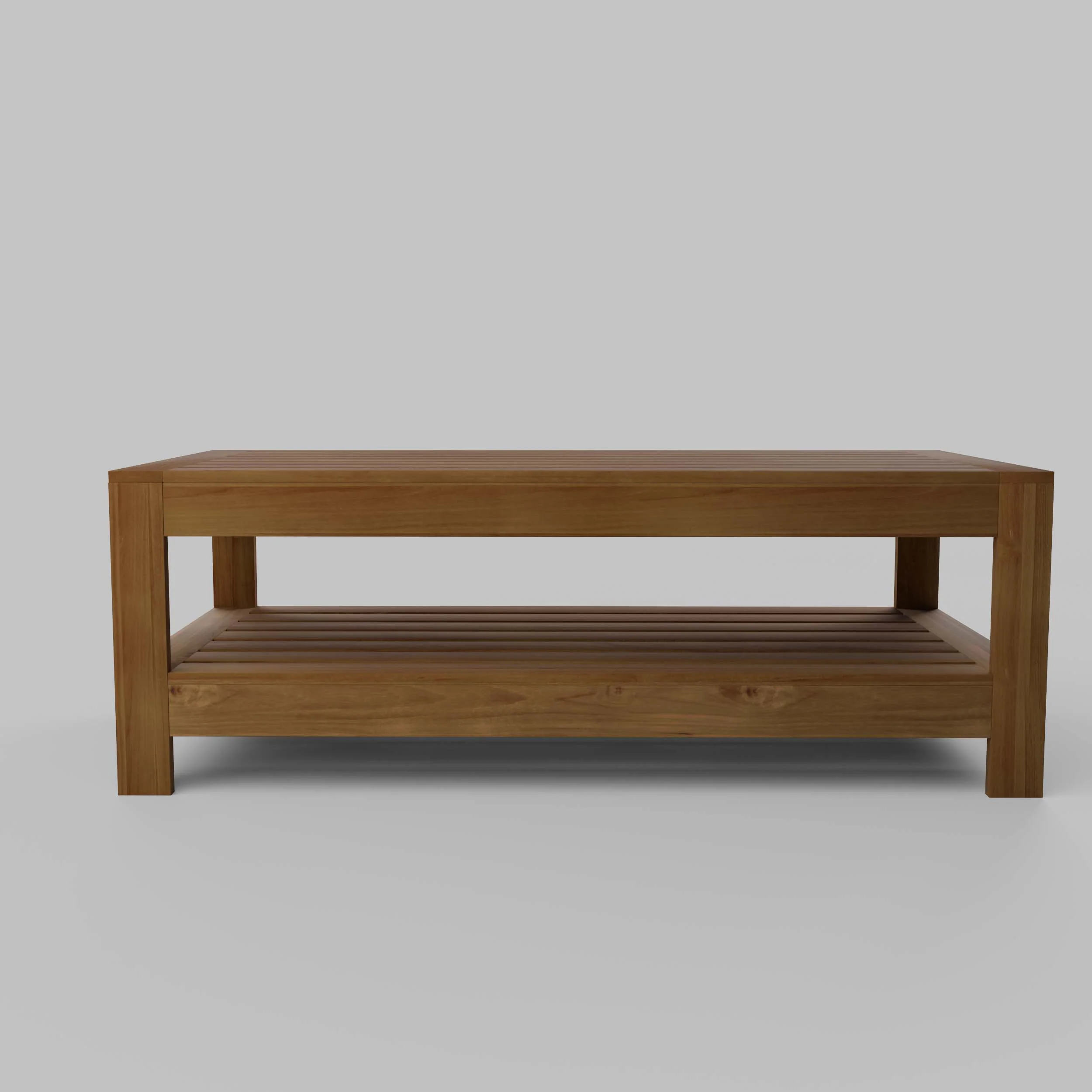 Logan Teak Wood Outdoor Coffee Table - Image 25
