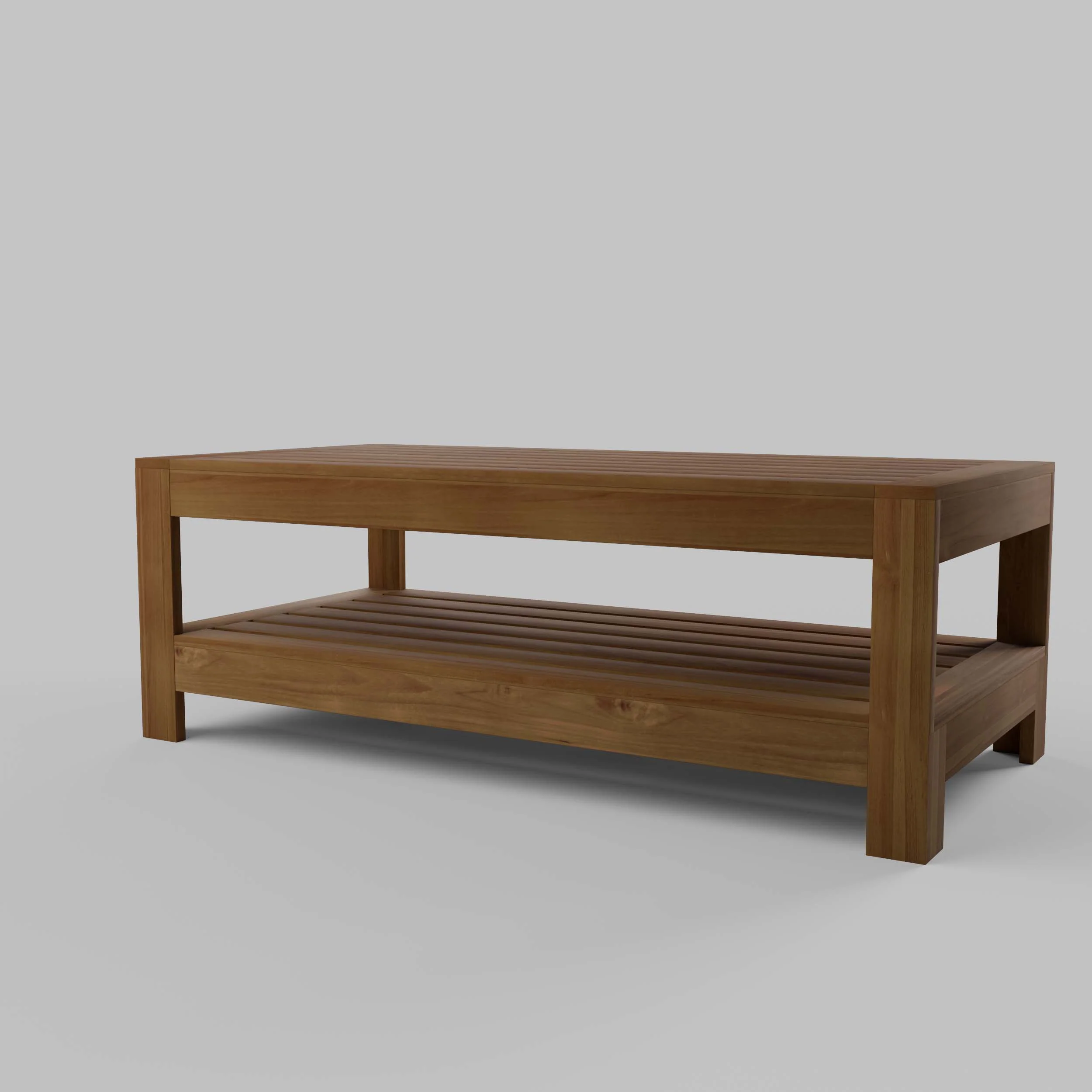 Logan Teak Wood Outdoor Coffee Table - Image 27