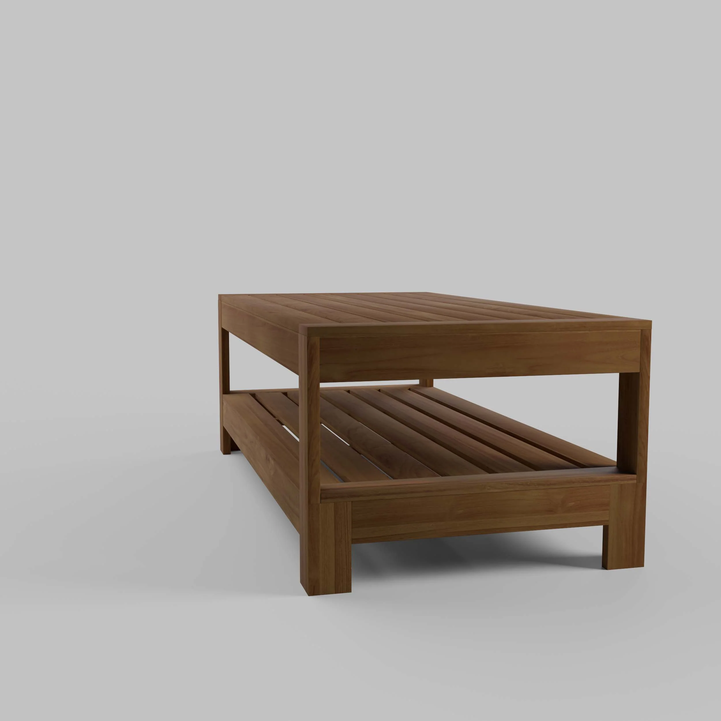 Logan Teak Wood Outdoor Coffee Table - Image 30