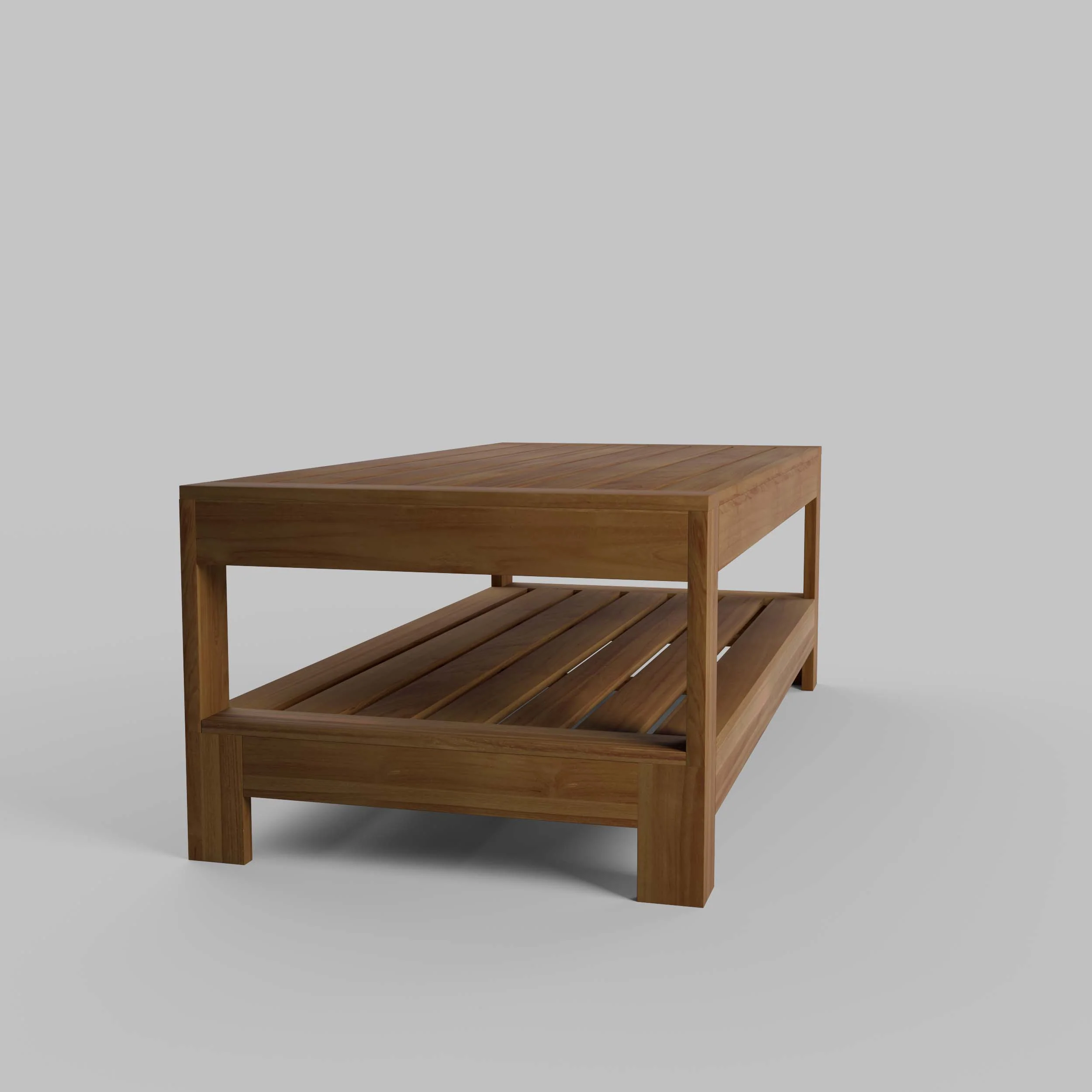 Logan Teak Wood Outdoor Coffee Table - Image 32