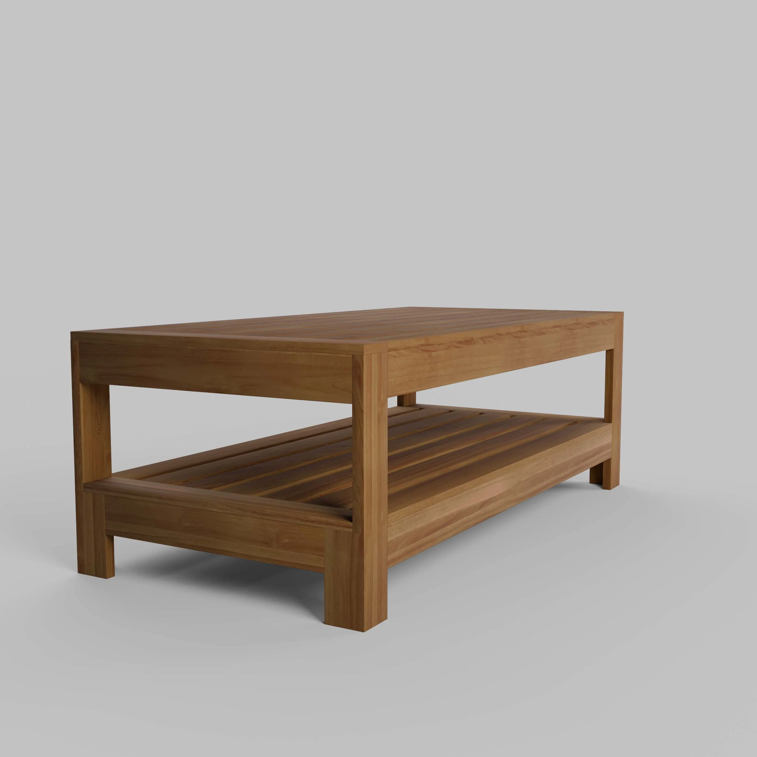 Logan Teak Wood Outdoor Coffee Table - Image 33