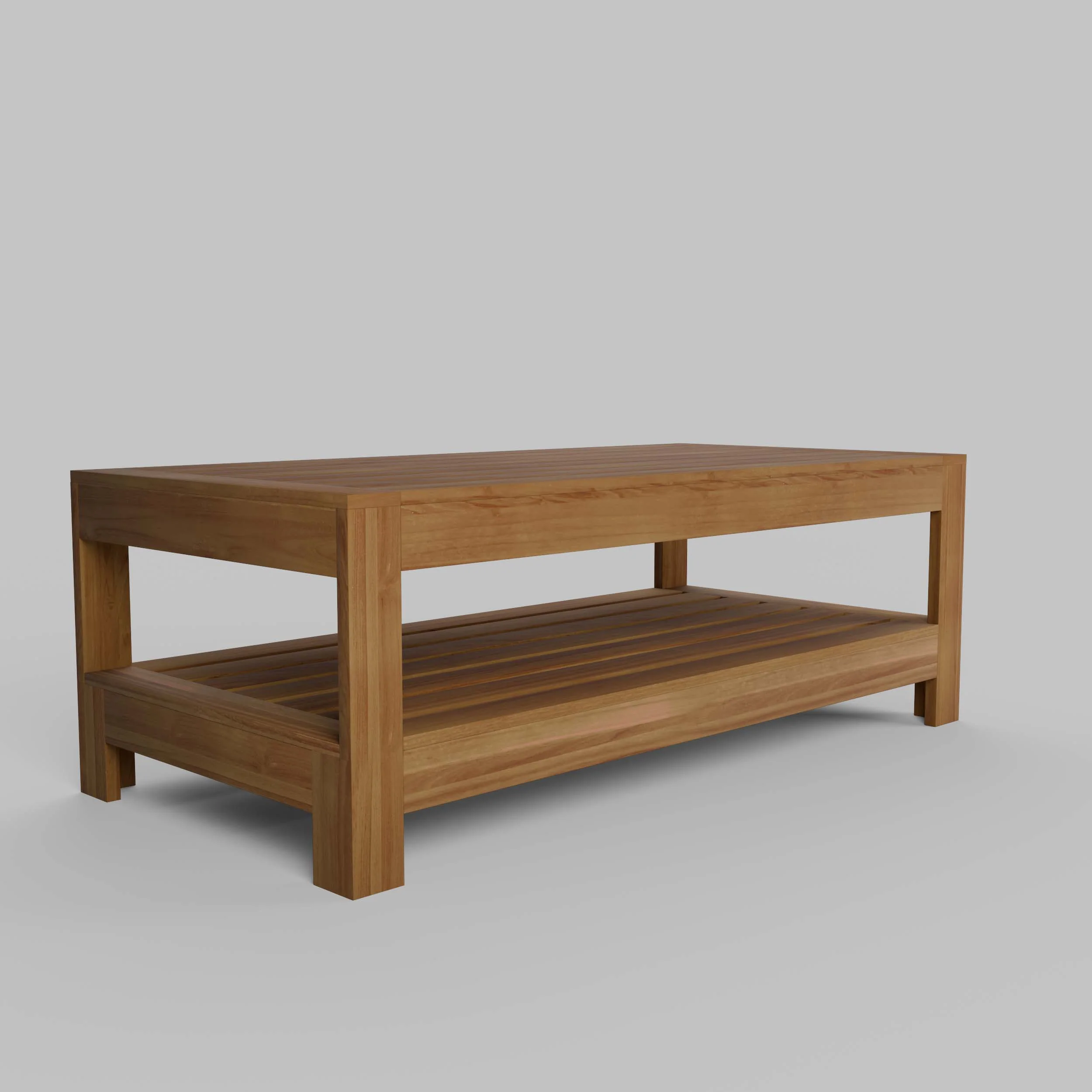 Logan Teak Wood Outdoor Coffee Table - Image 34