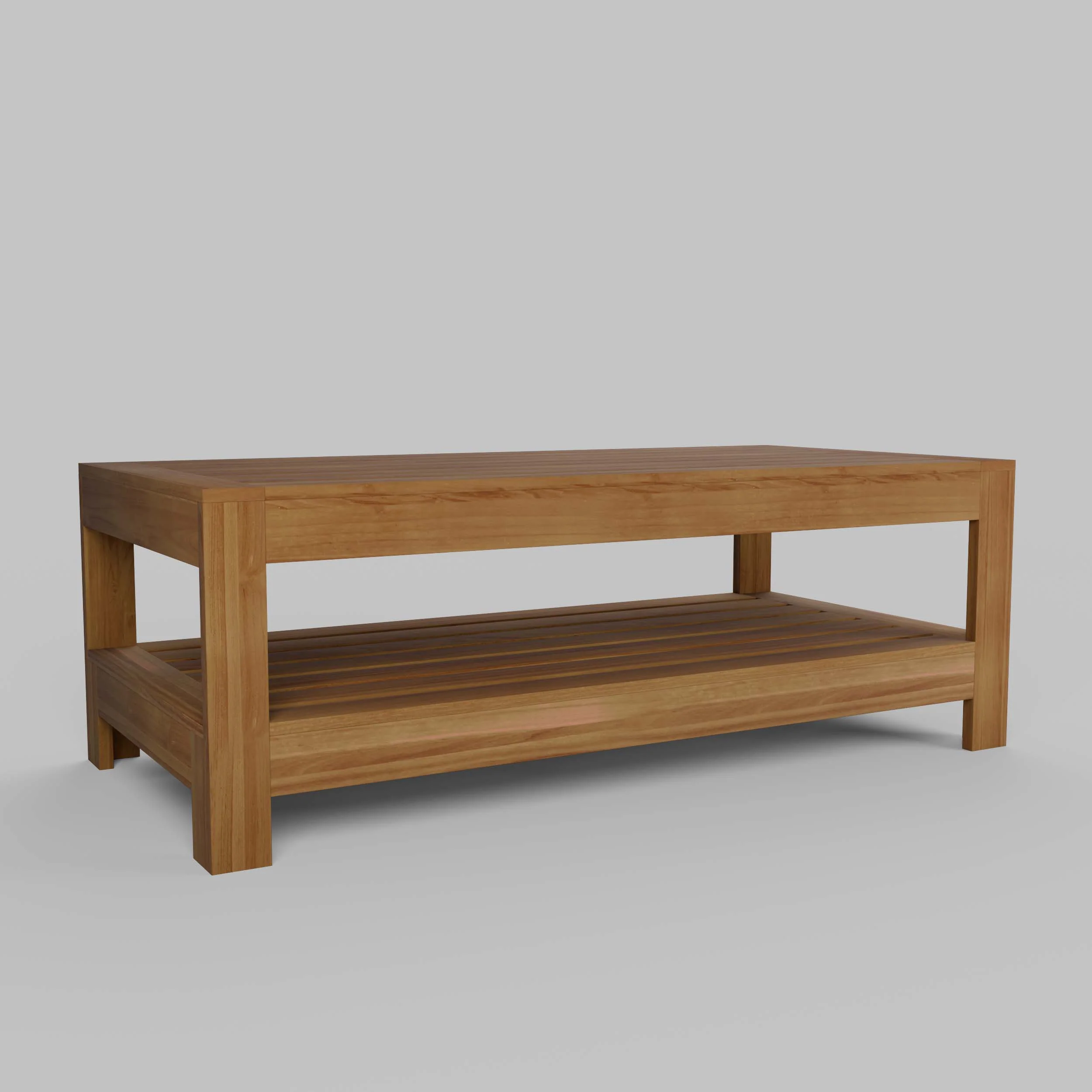 Logan Teak Wood Outdoor Coffee Table - Image 35