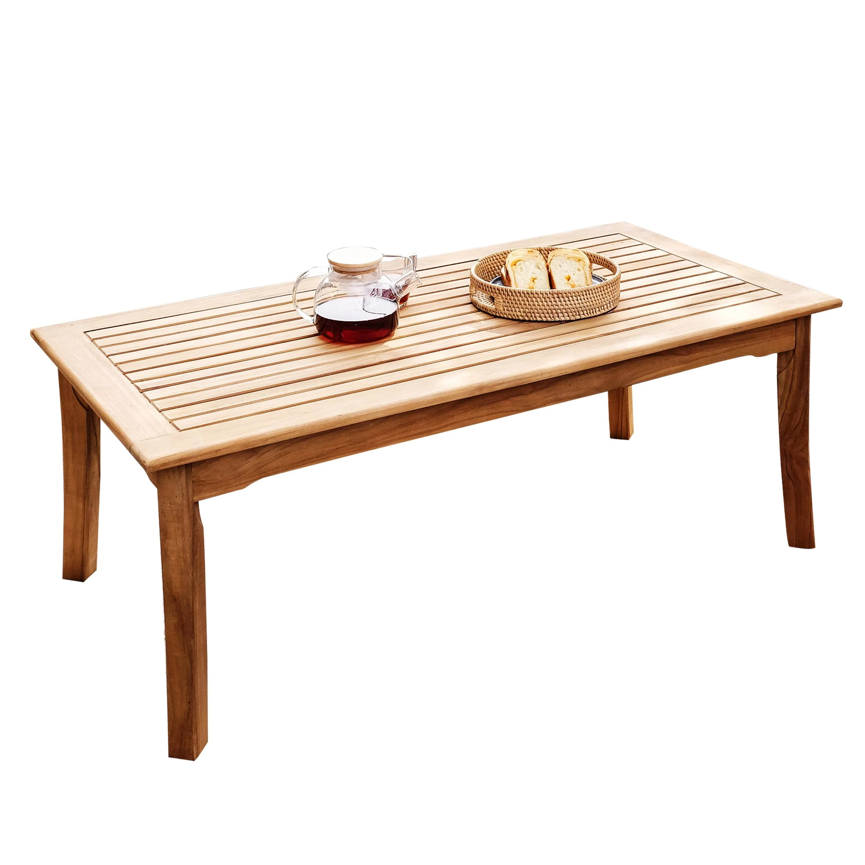Mosko Teak Wood Outdoor Coffee Table - Image 5
