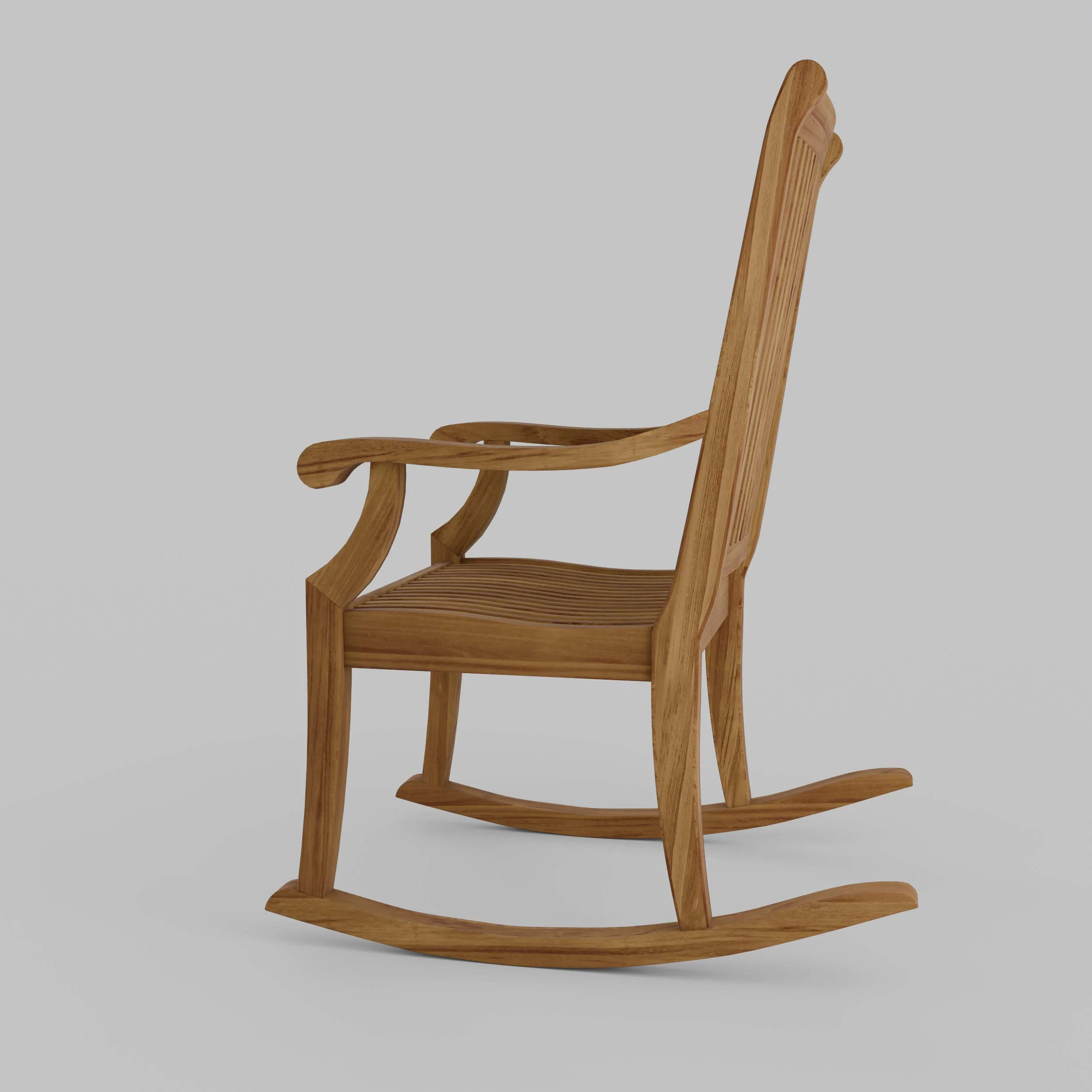 Mosko Teak Wood Porch Rocking Chair - Image 20
