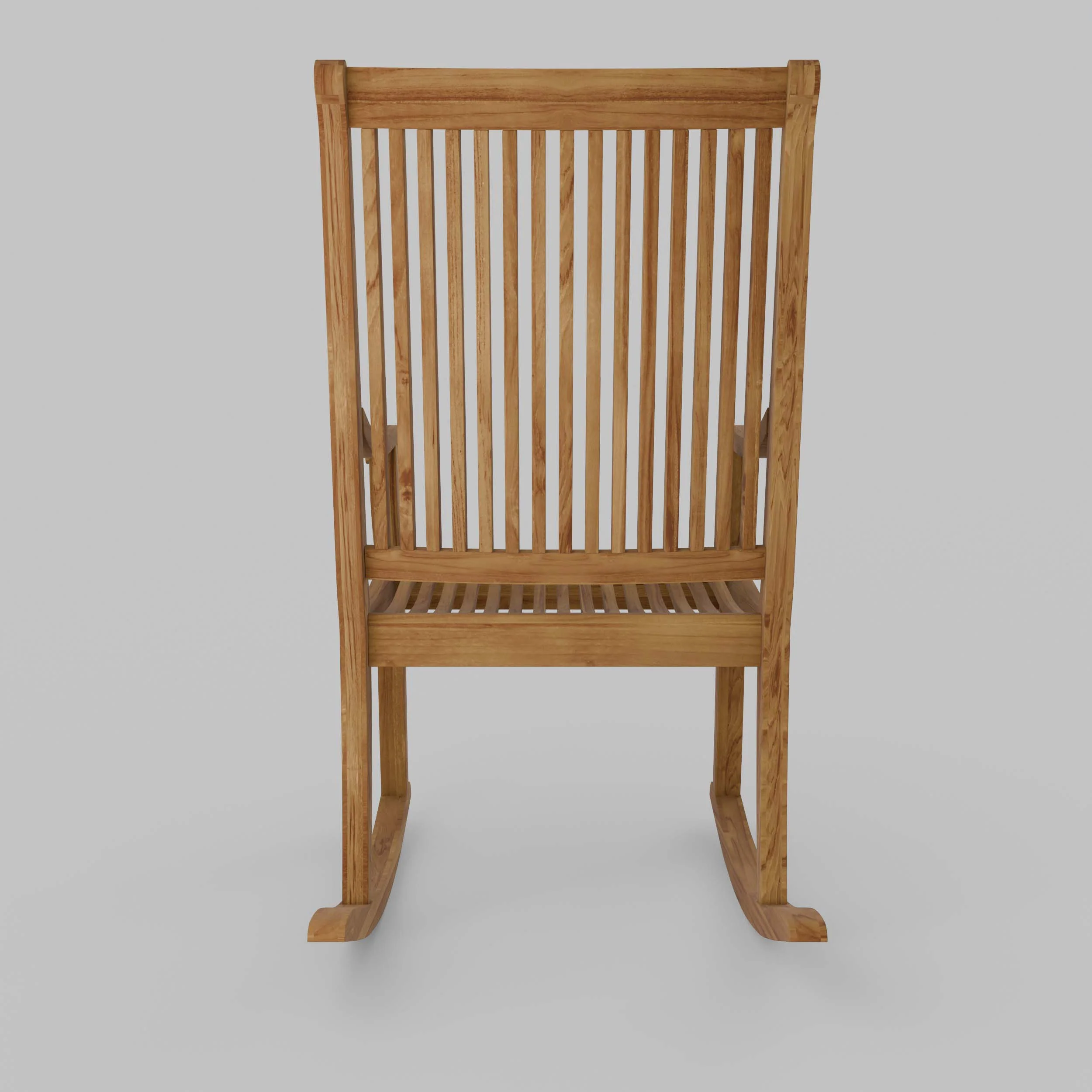 Mosko Teak Wood Porch Rocking Chair - Image 26