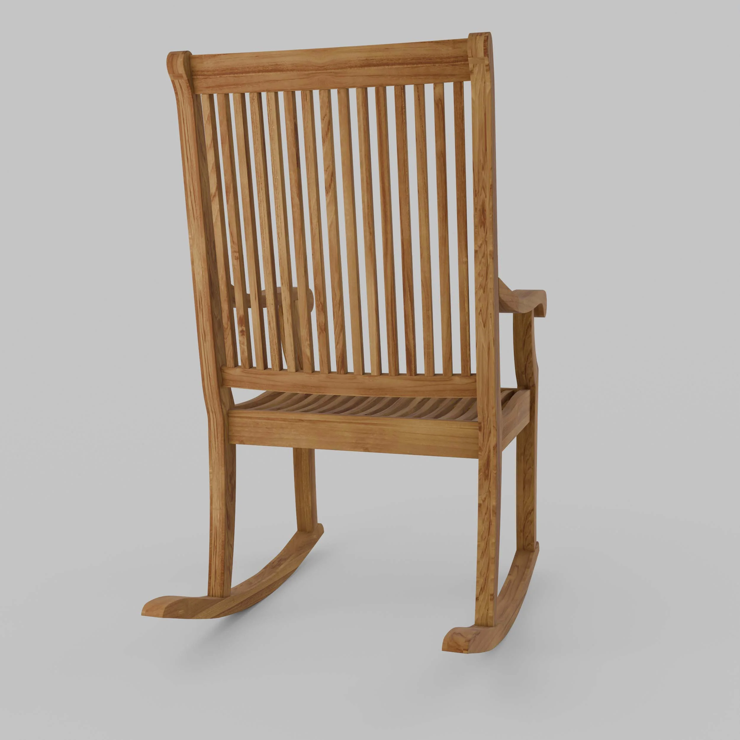 Mosko Teak Wood Porch Rocking Chair - Image 27