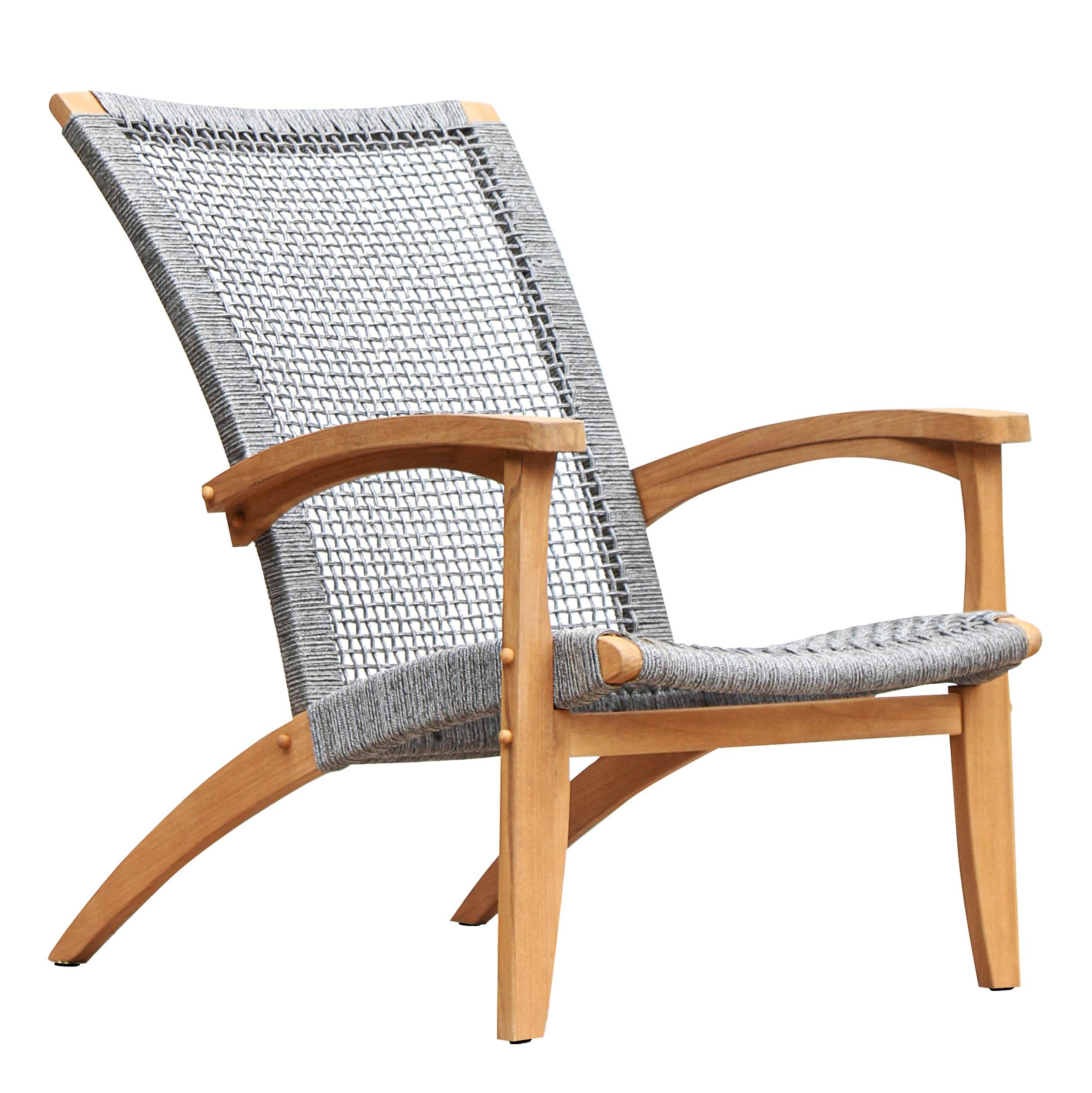 Nassau Teak Wood Outdoor Lounge Chair - Image 10