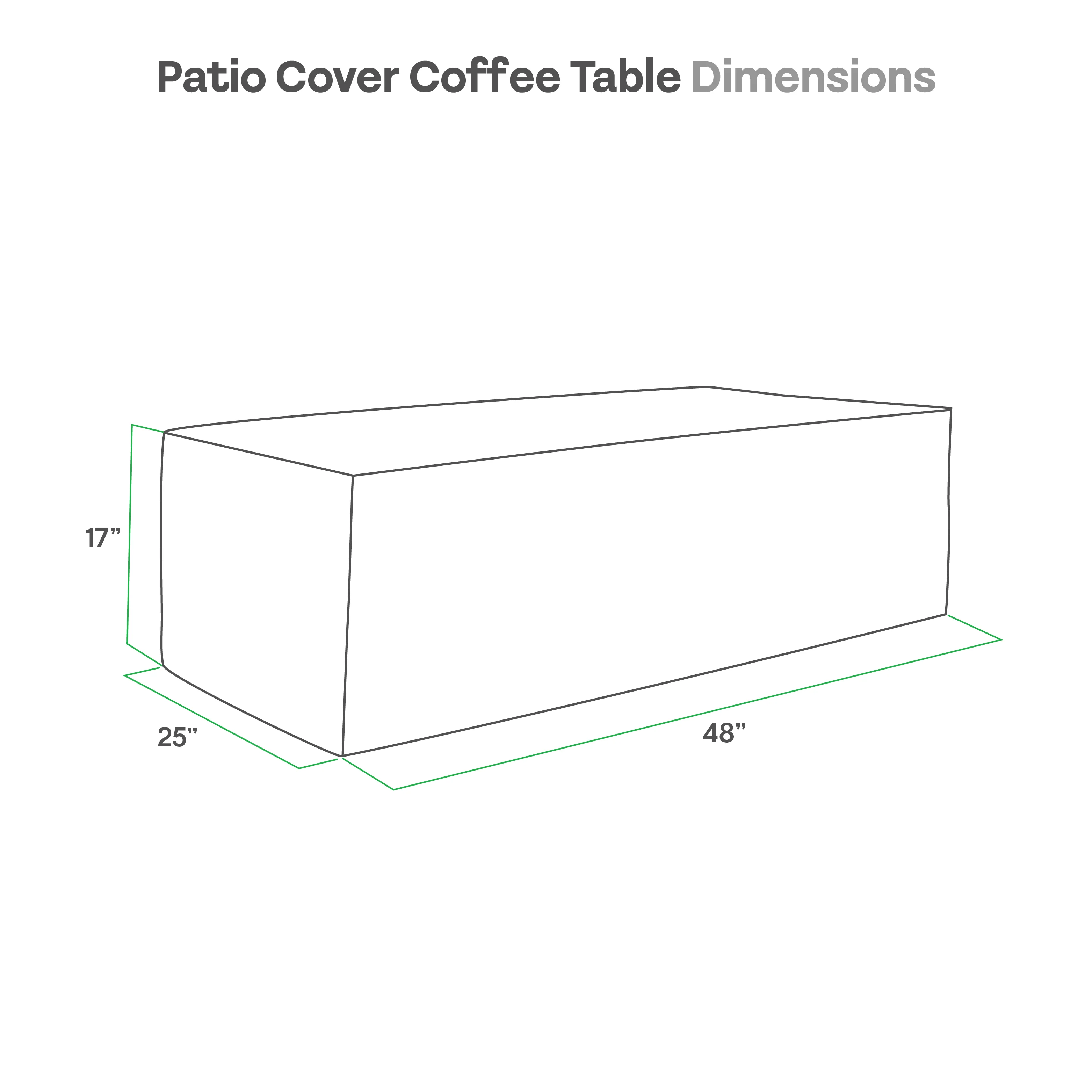 Outdoor Coffee Table Furniture Cover - Image 11