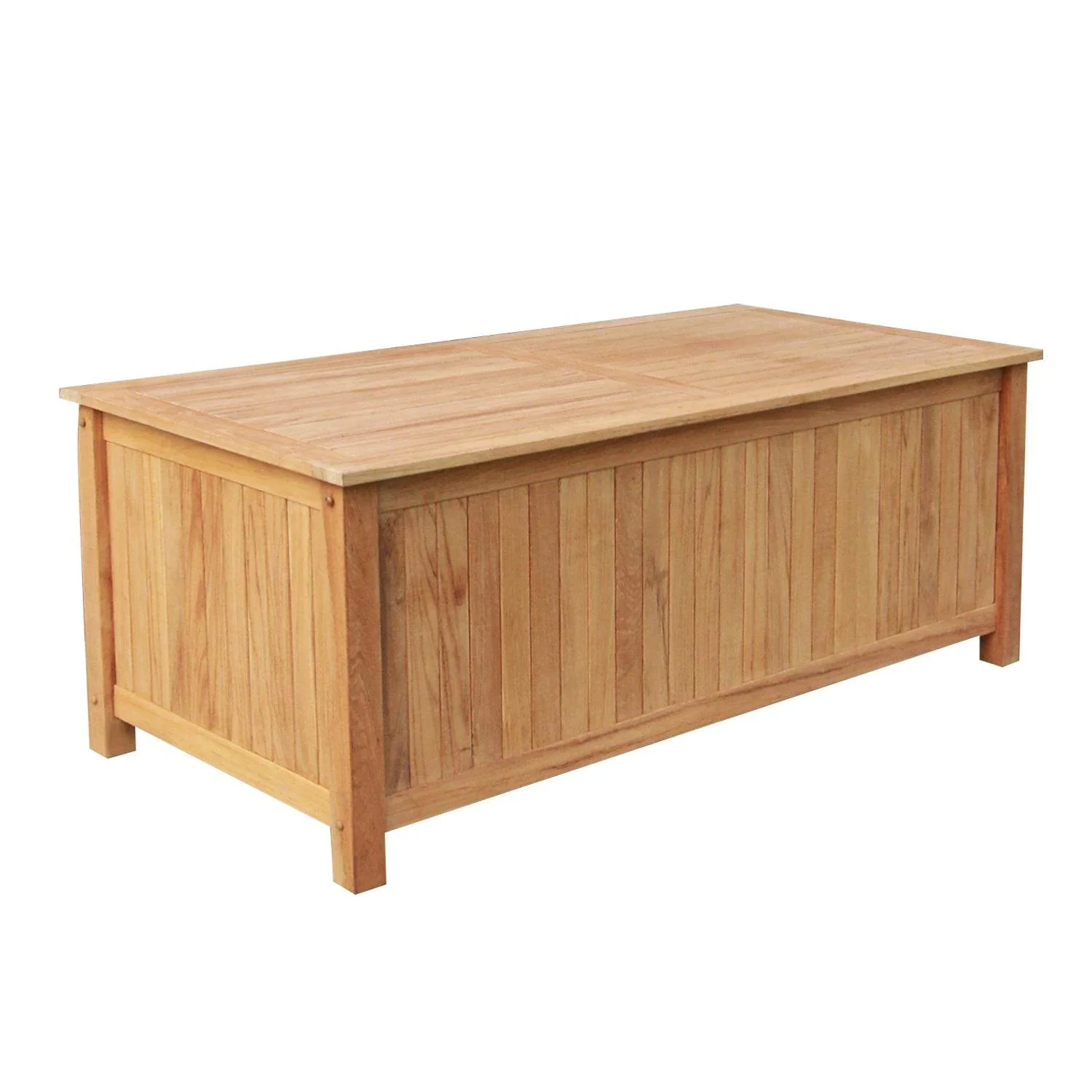Richmond Teak Wood 60 Inch Outdoor Storage Deck Box - Image 12
