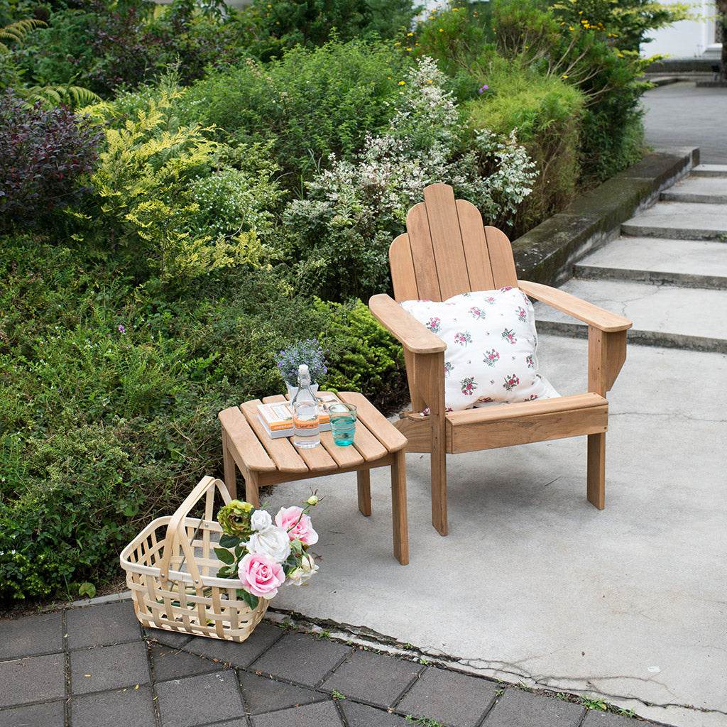 Richmond Teak Wood Adirondack Chair - Image 7