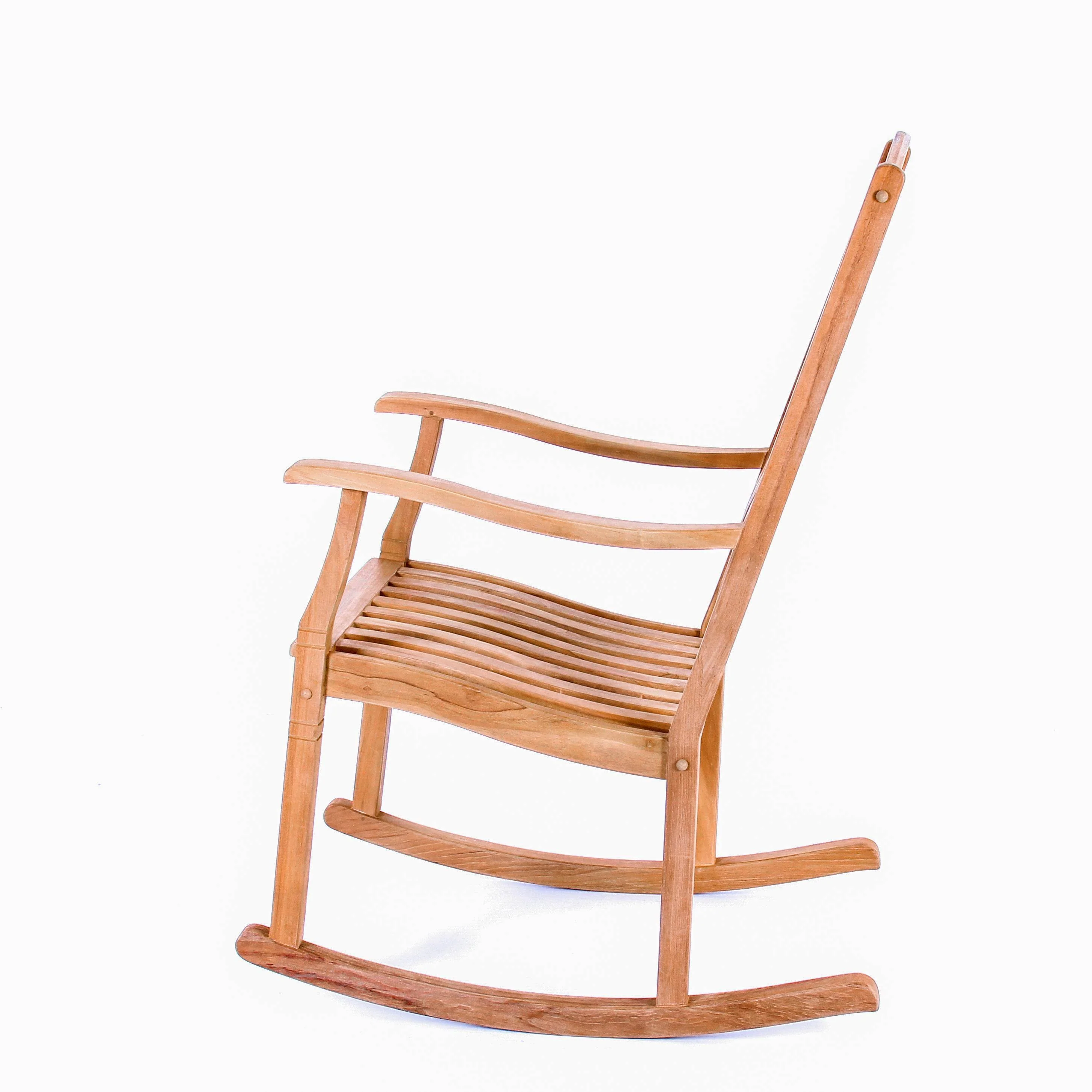 Richmond Teak Wood Porch Rocking Chair - Image 22